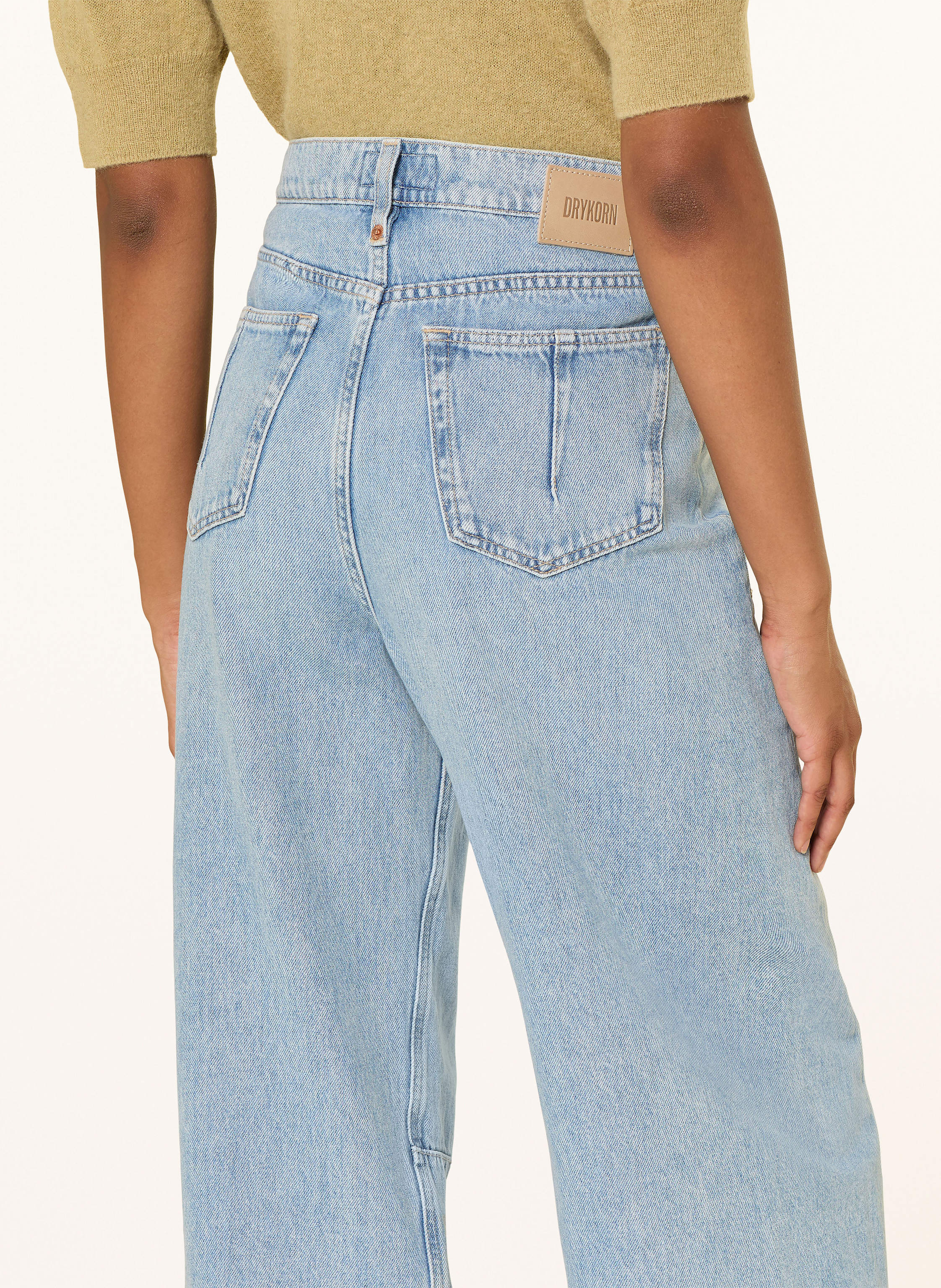 Thumbnail - Drykorn Boyfriend Jeans Liable blau