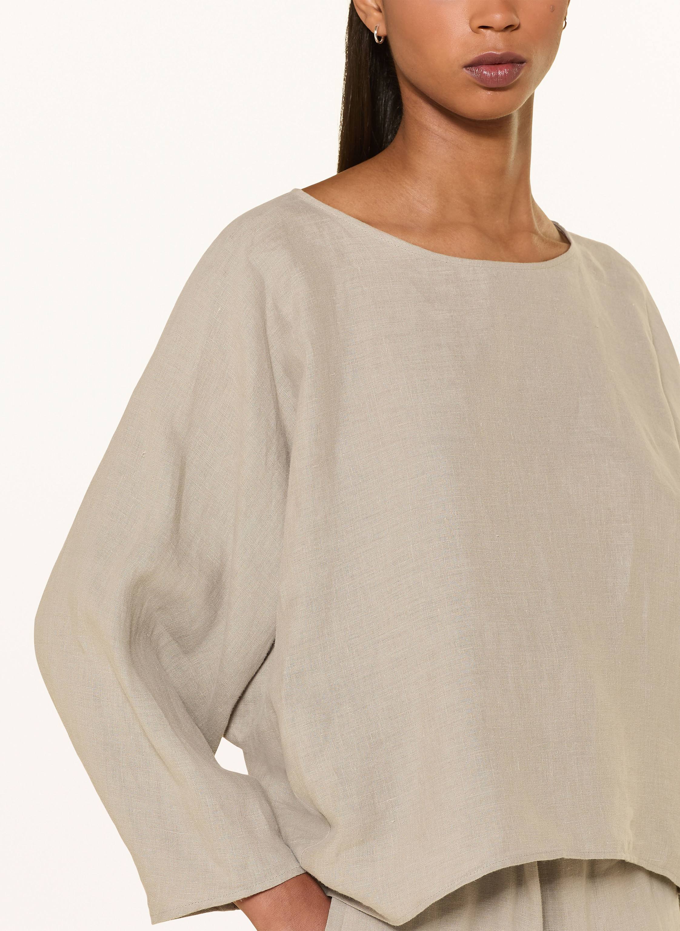 Thumbnail - Drykorn Blusenshirt Nialini Aus Leinen gruen