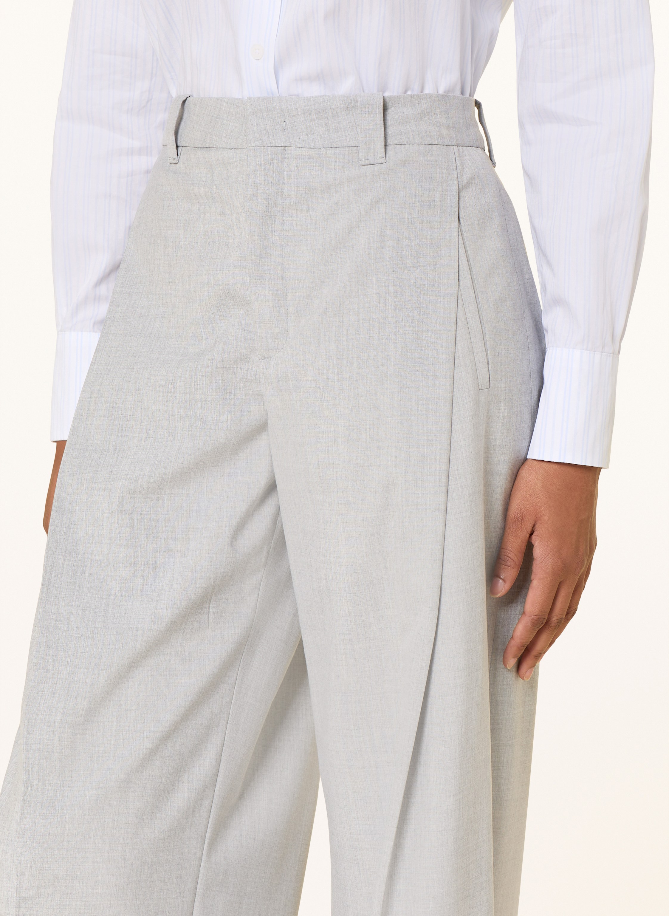 Thumbnail - Drykorn Marlenehose Unpack grau