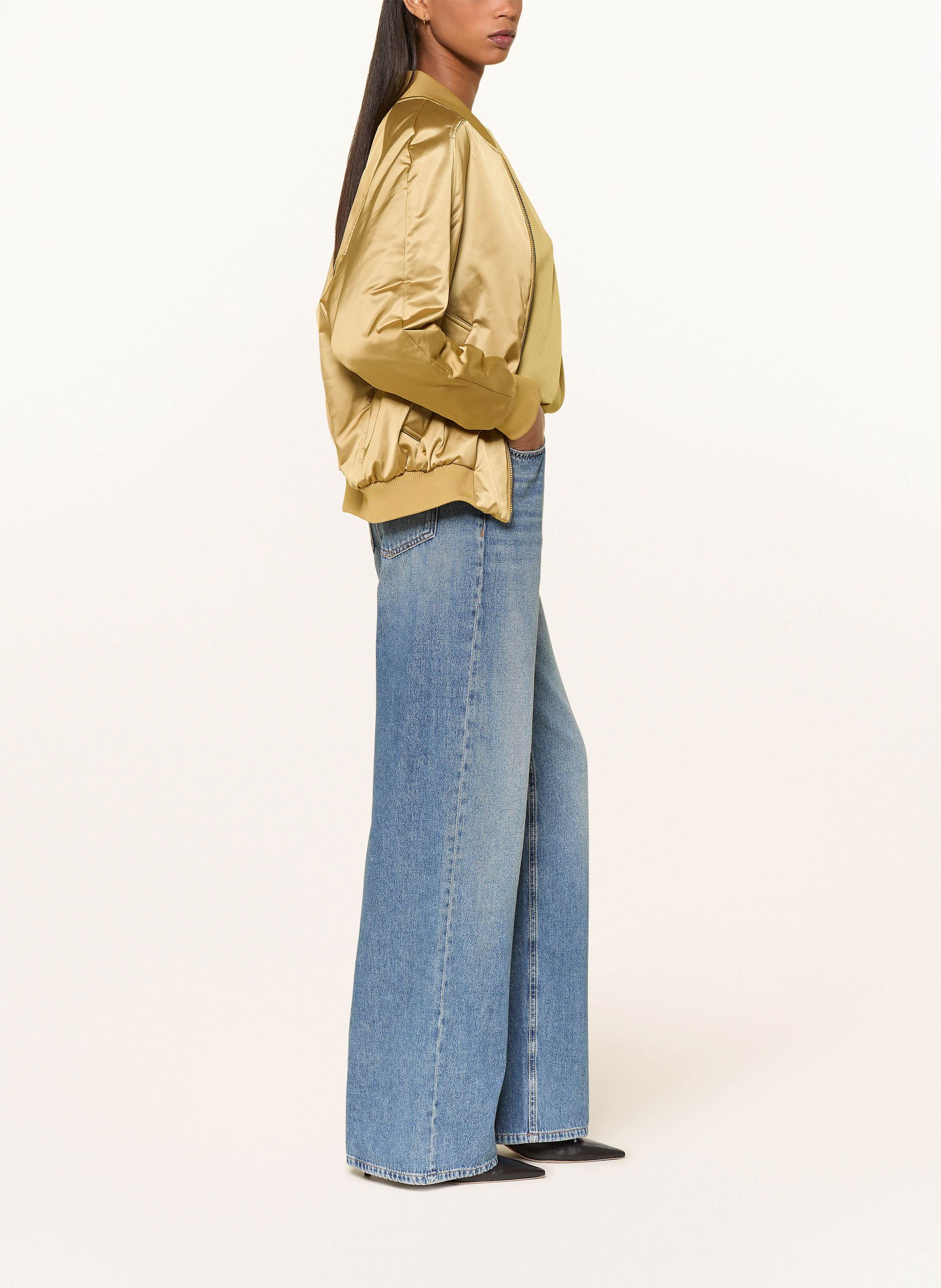 Thumbnail - Drykorn Wide Leg Jeans Flung blau
