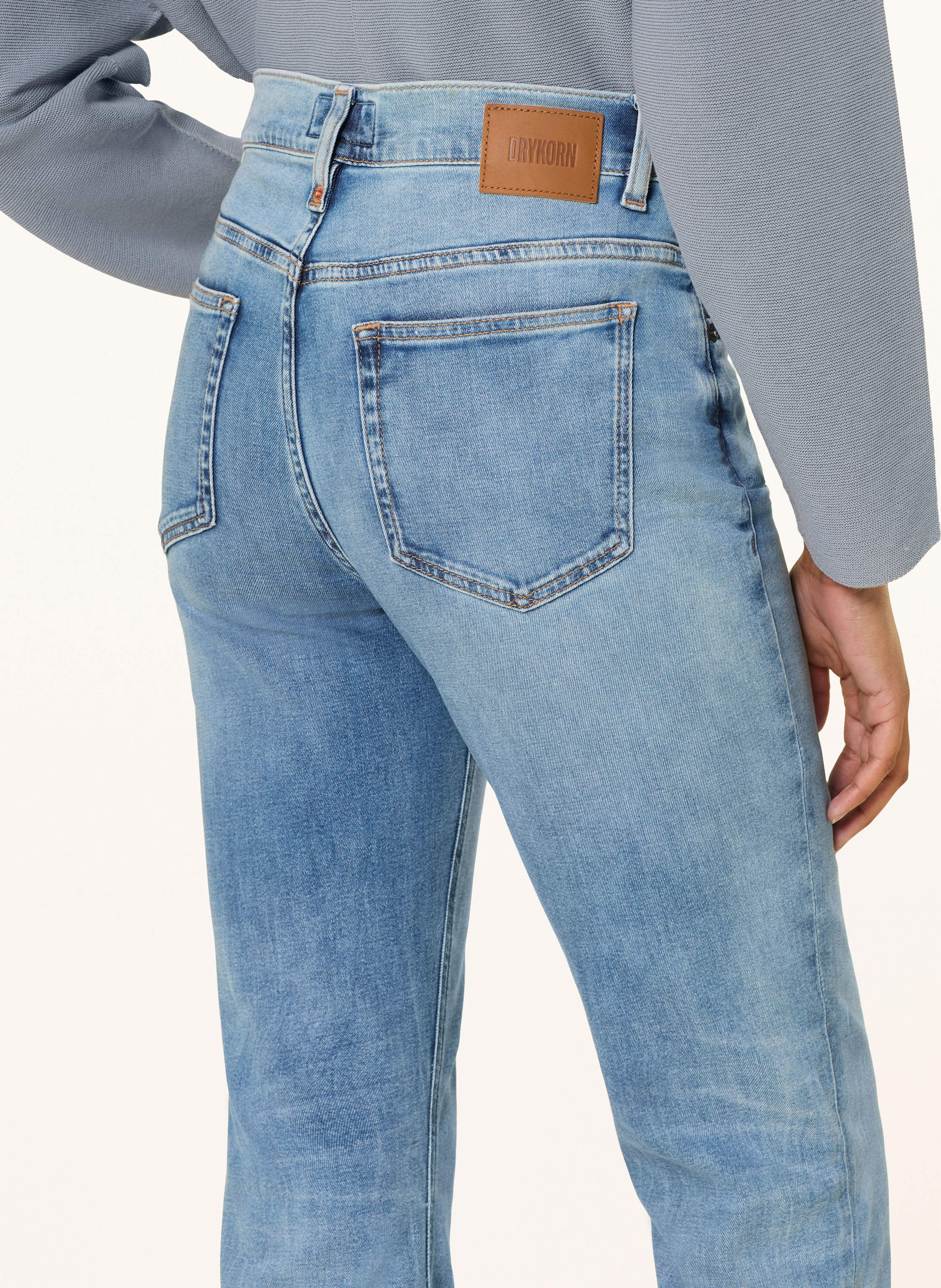 Thumbnail - Drykorn Bootcut Jeans Duly blau