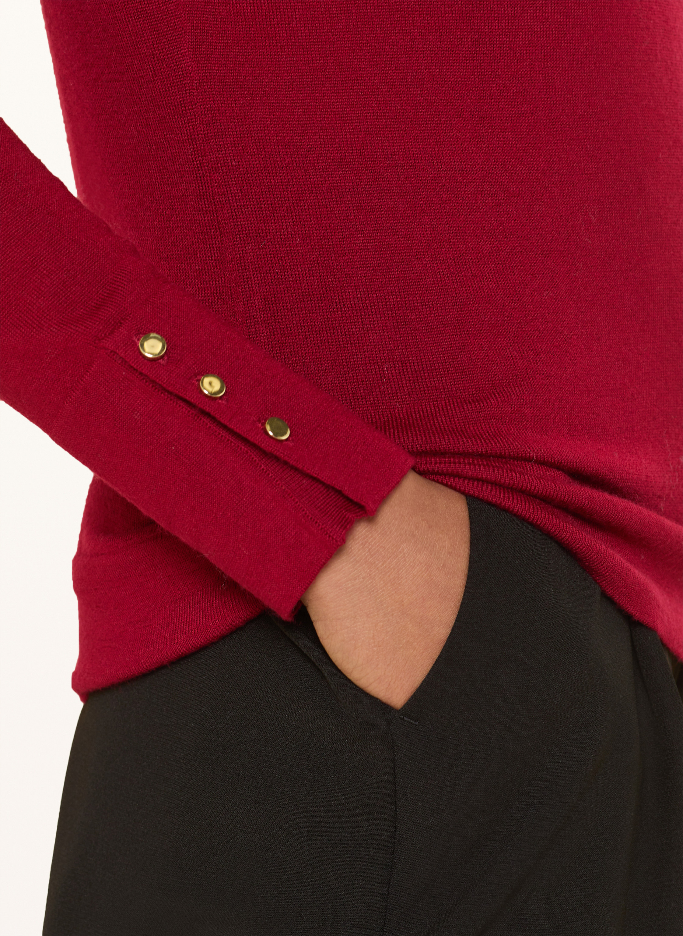 Thumbnail - Hobbs Rollkragenpullover Lara rot