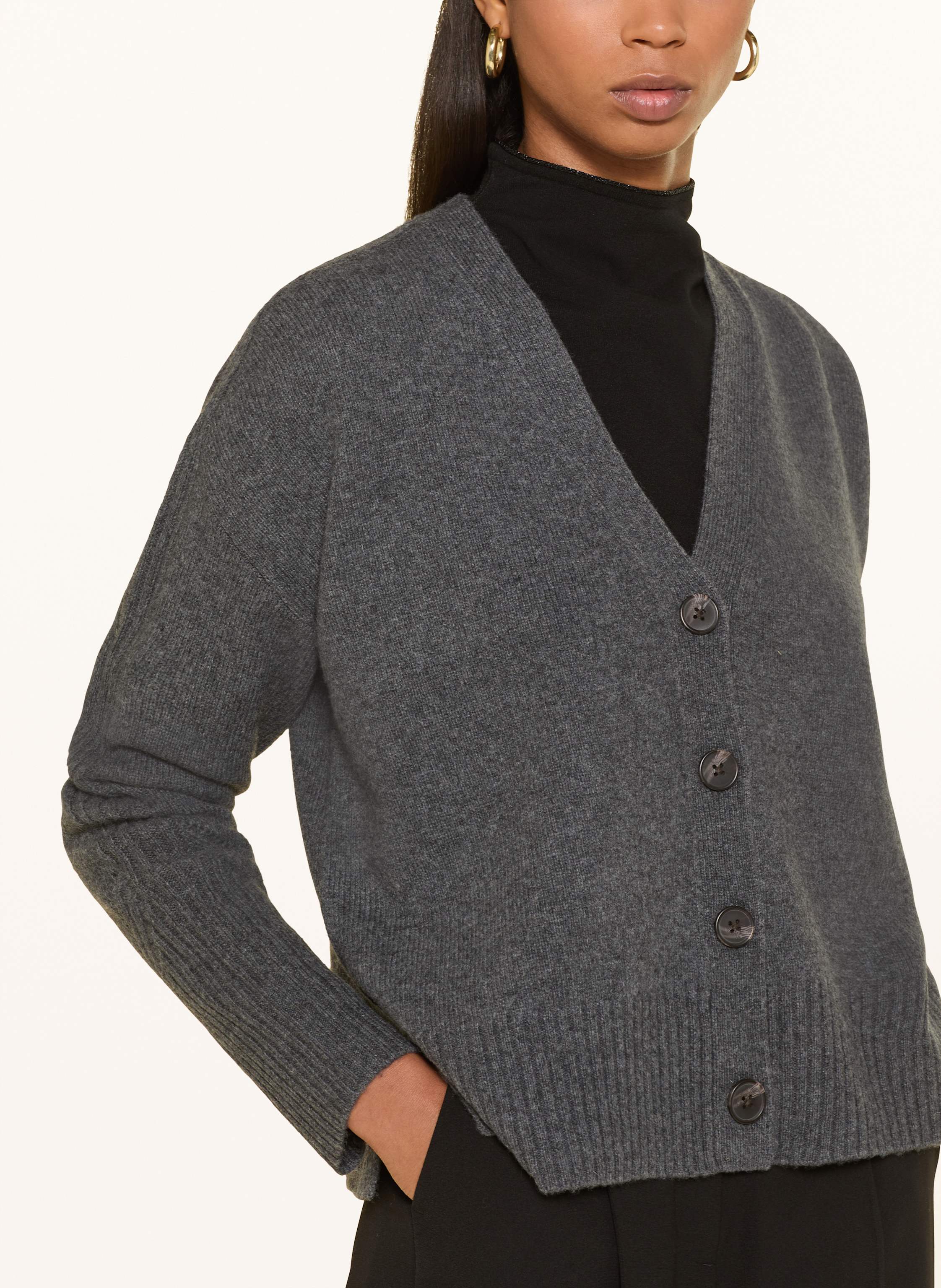 Thumbnail - Hobbs Strickjacke Elida grau