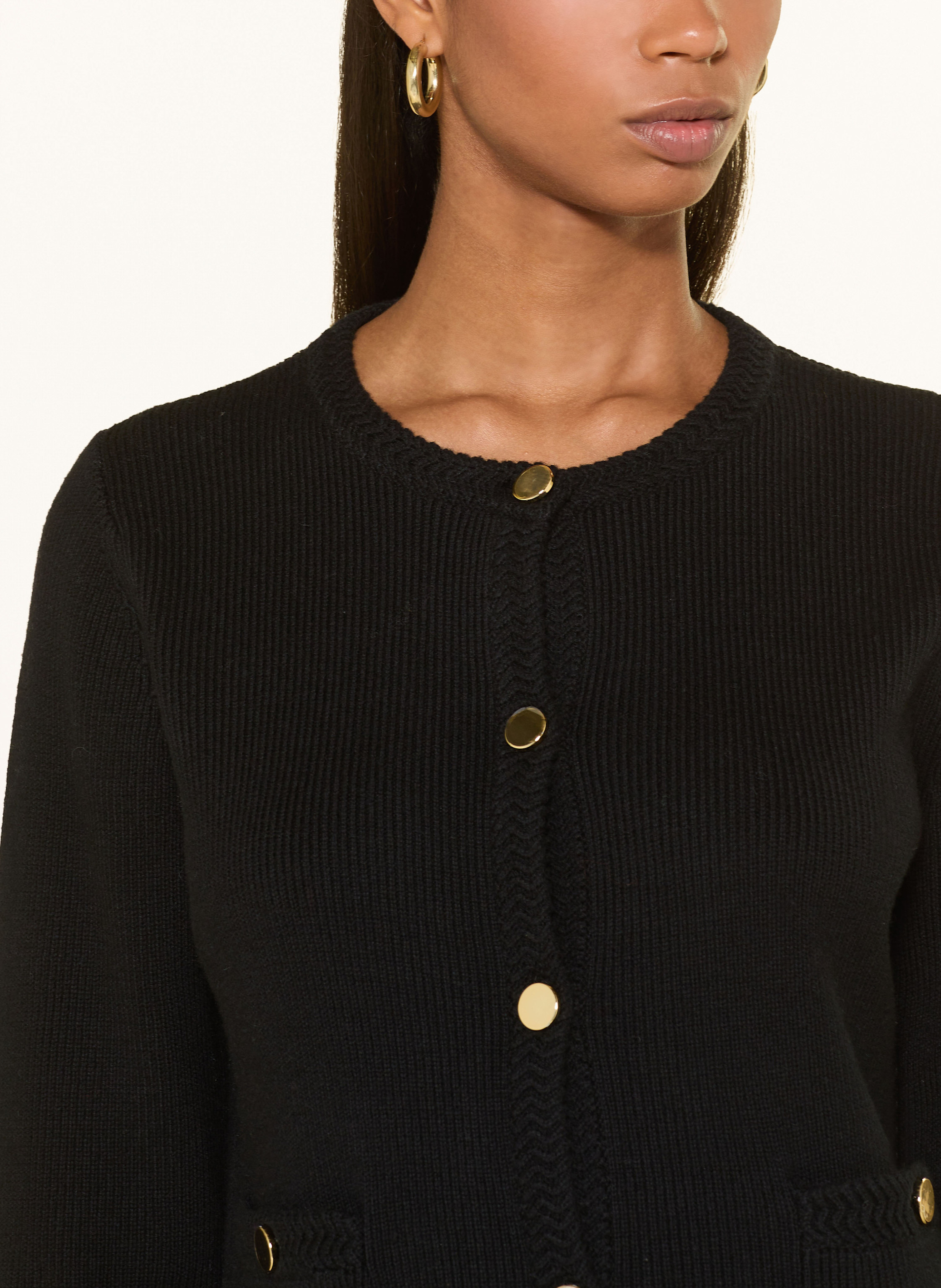 Thumbnail - Hobbs Strickjacke Simona schwarz