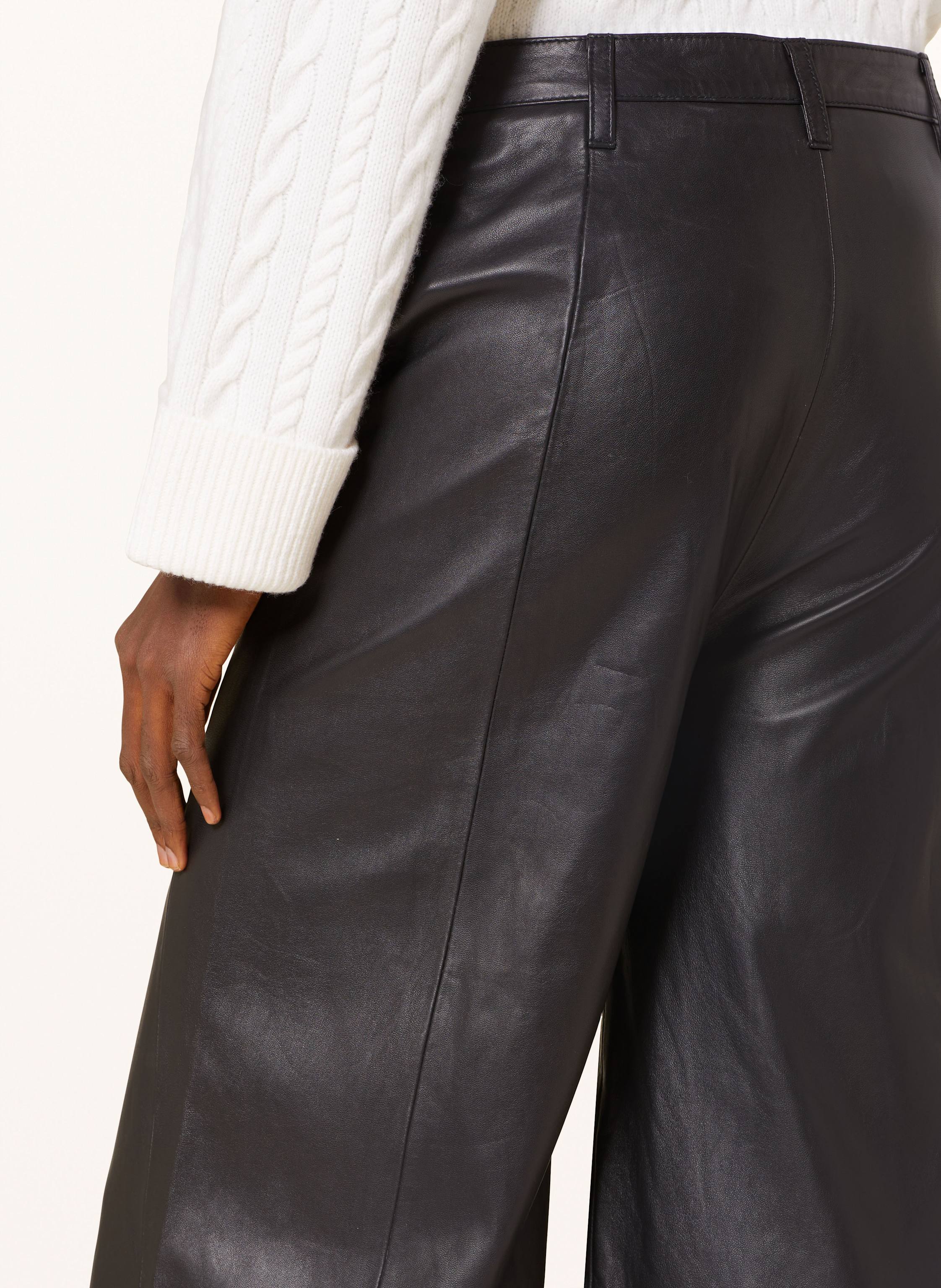 Thumbnail - Sandro Lederhose schwarz