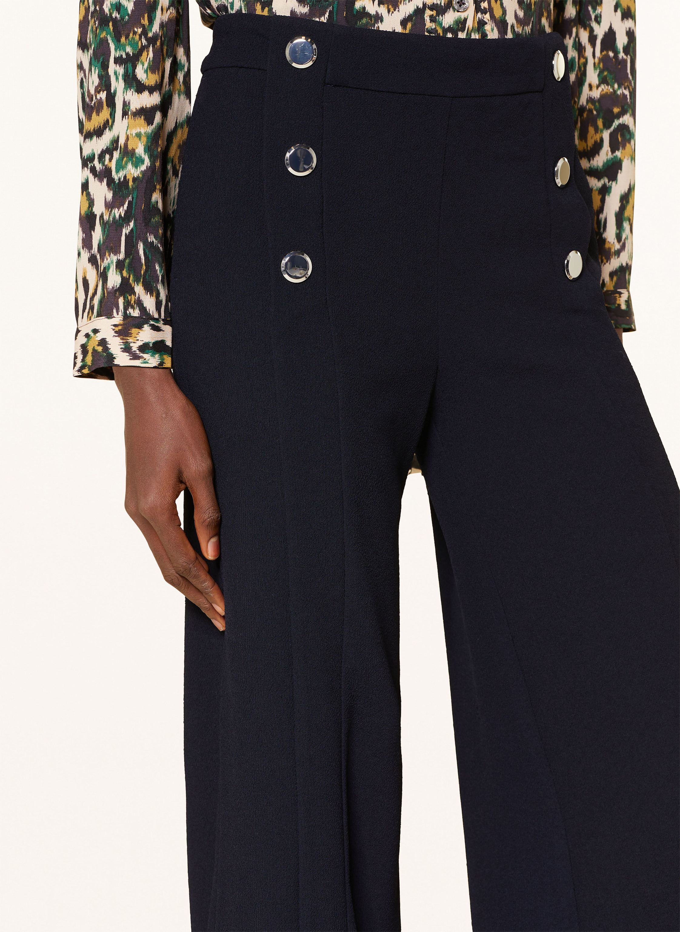 Thumbnail - Ba&Sh Marlenehose Falcon blau