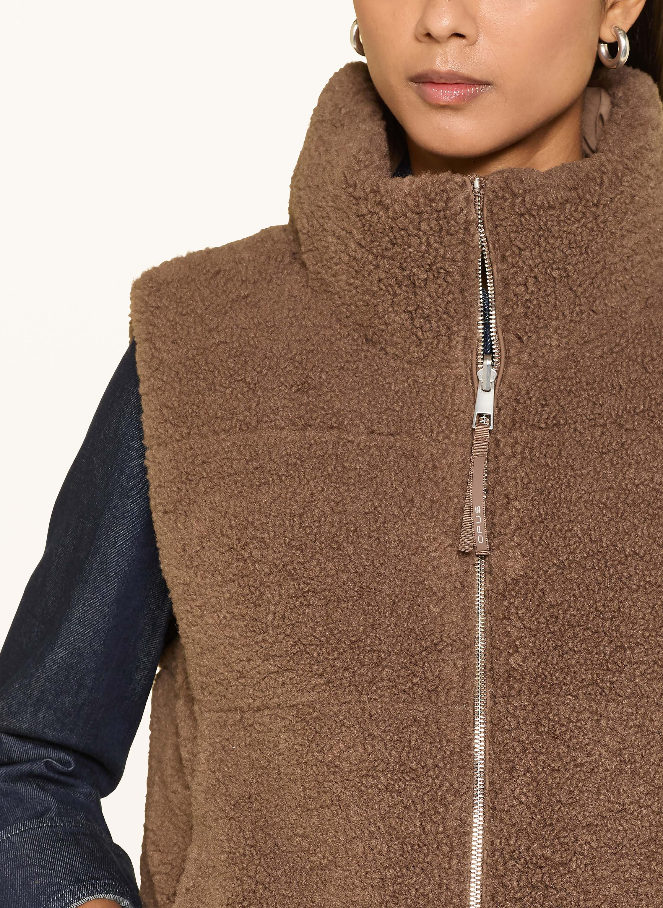 Thumbnail - Opus Steppweste Wendara Zum Wenden braun