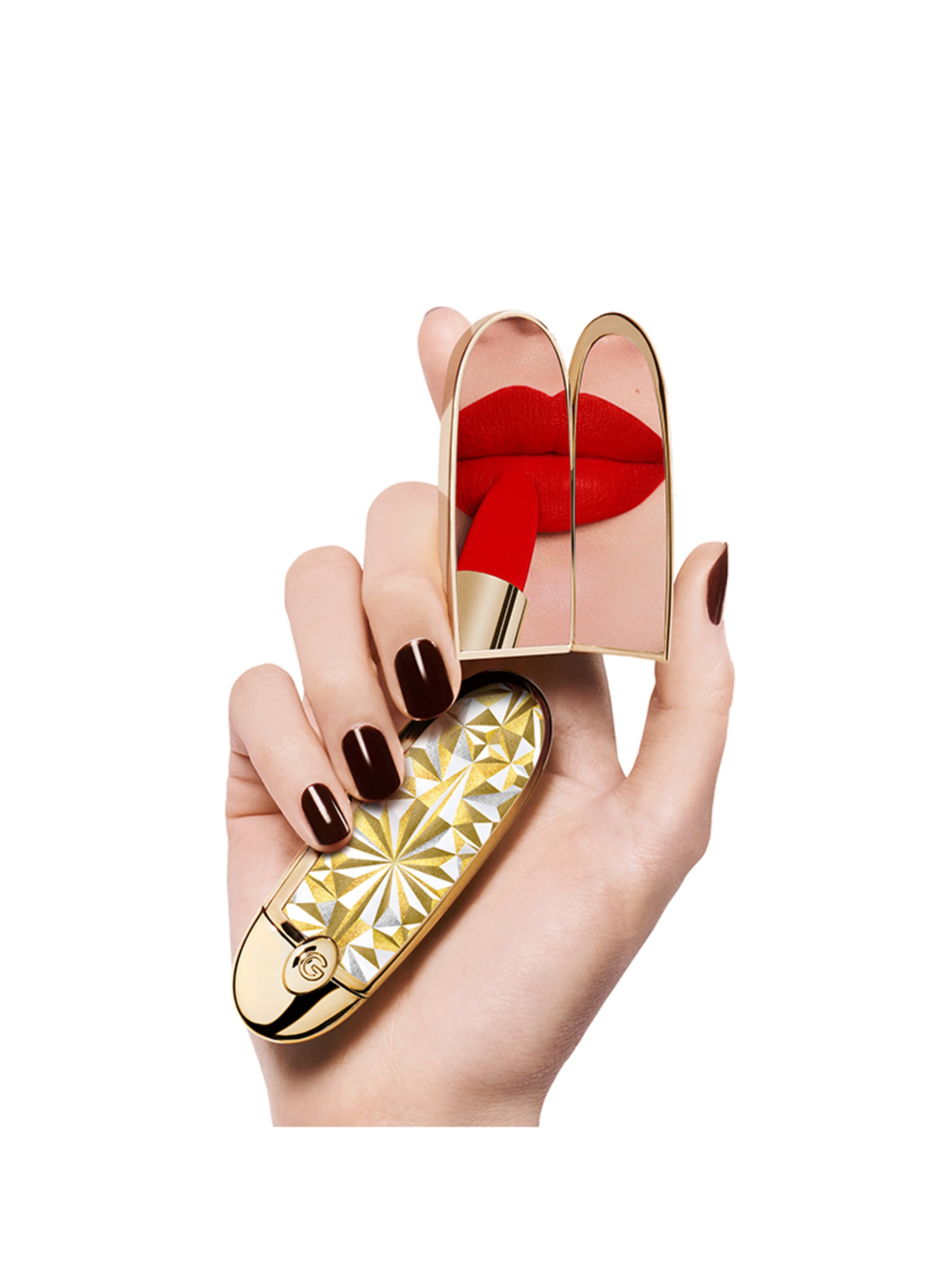 Thumbnail - Guerlain Rouge G Stellar Schmuckhülle mit Doppelspiegel