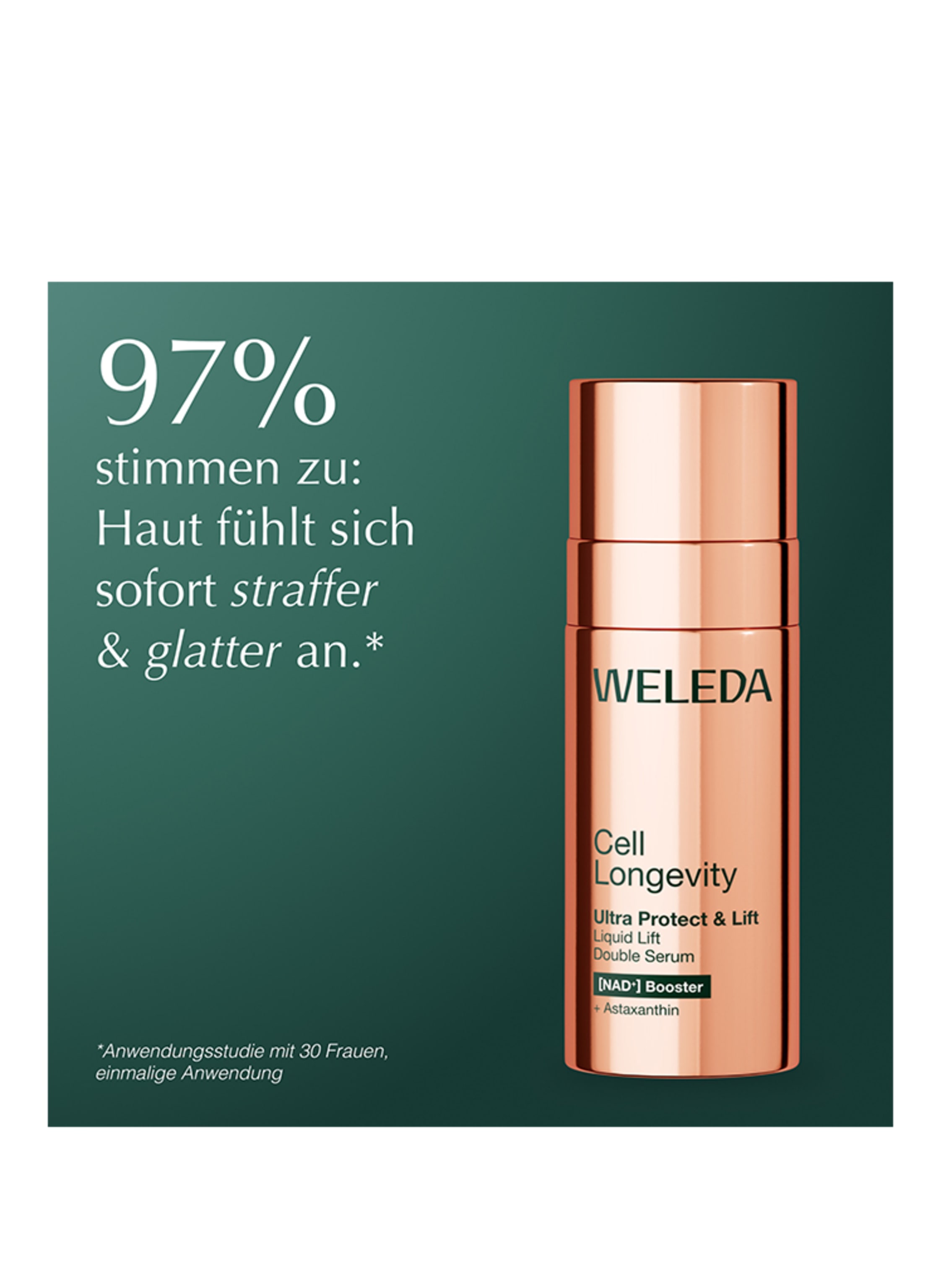 Thumbnail - Weleda Cell Longevity Cell Longevity Ultra Protect & Lift Liquid Lift Double Serum Serum 50 ml