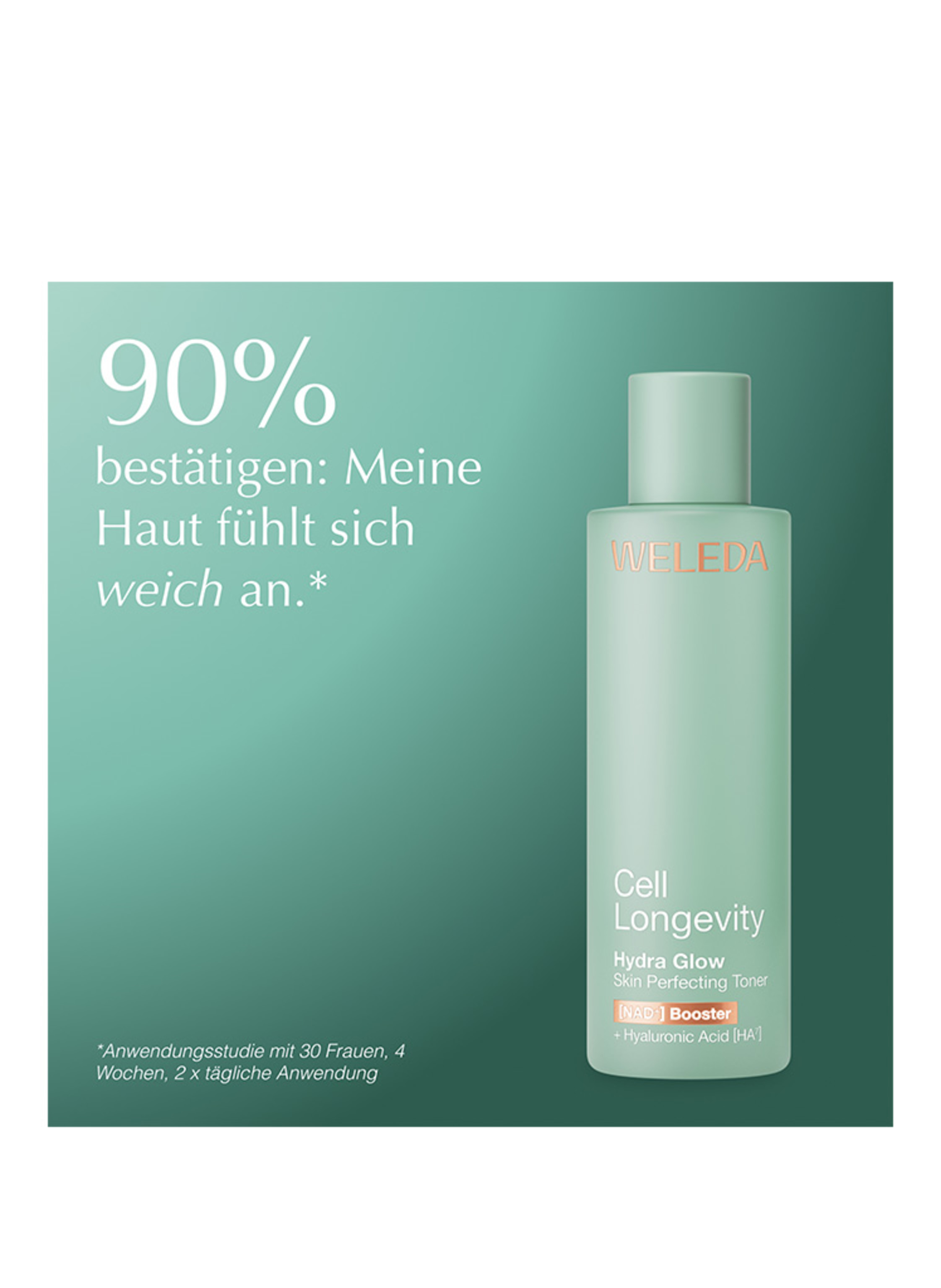 Thumbnail - Weleda Cell Longevity Cell Longevity Hydra Glow Skin Perfecting Toner Gesichtswasser 100 ml