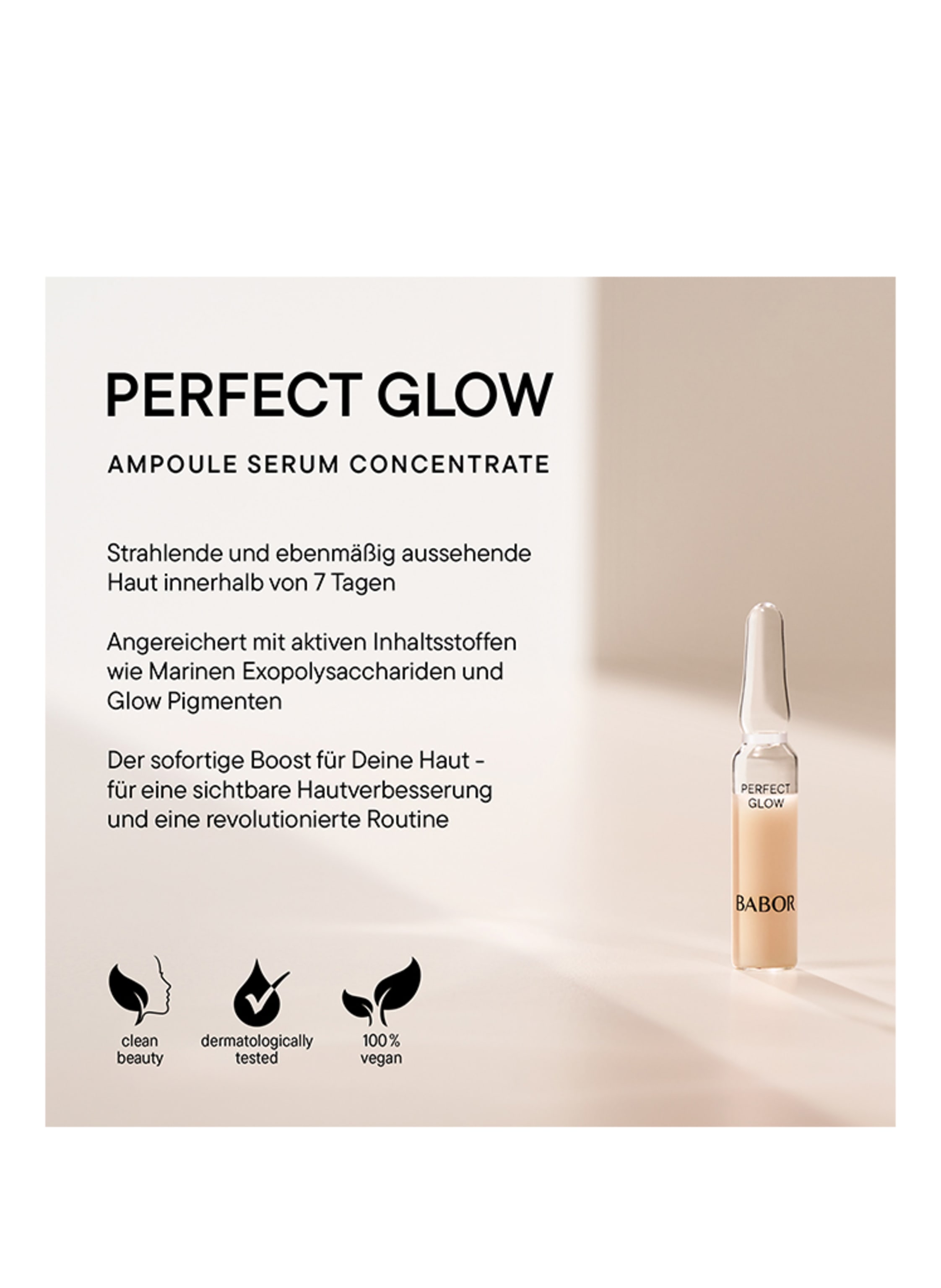 Thumbnail - Babor Ampoule Concentrates Perfect Glow Ampullen (7 x 2 ml) 14 ml