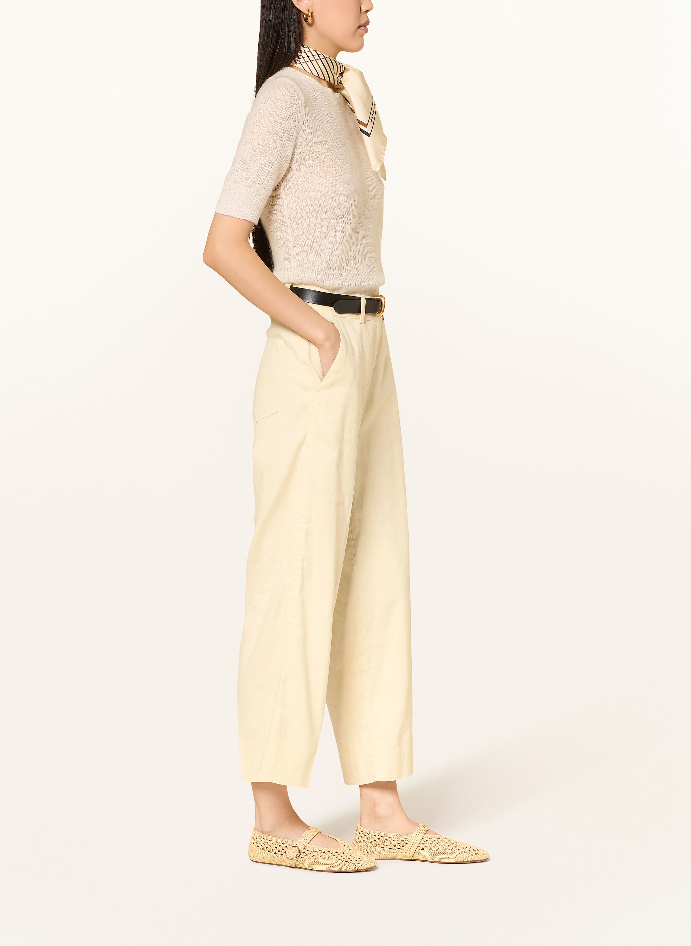 Thumbnail - Cambio Culotte Cara Mit Leinen gelb