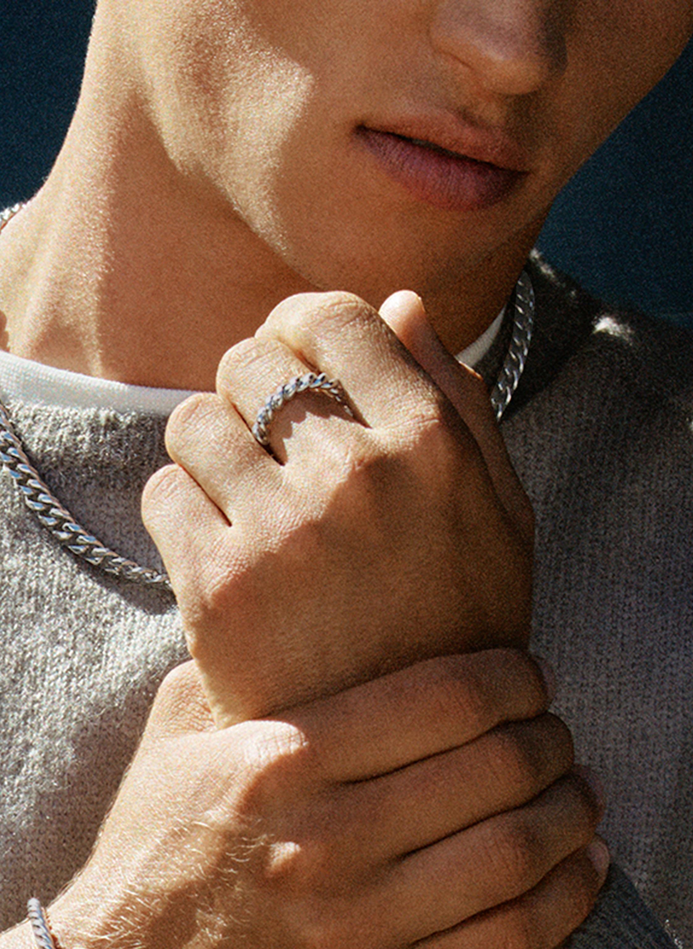 Thumbnail - Edblad Ring Twine silber