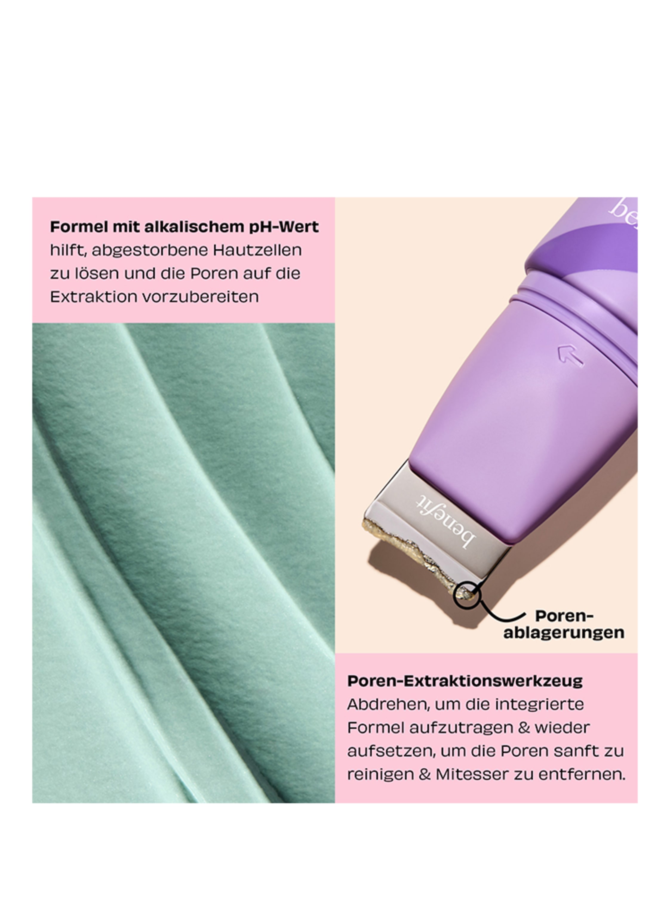 Thumbnail - Benefit The Porefessional Degunker 2-in-1 Tool zur Reinigung von Mitessern und Poren 22 ml