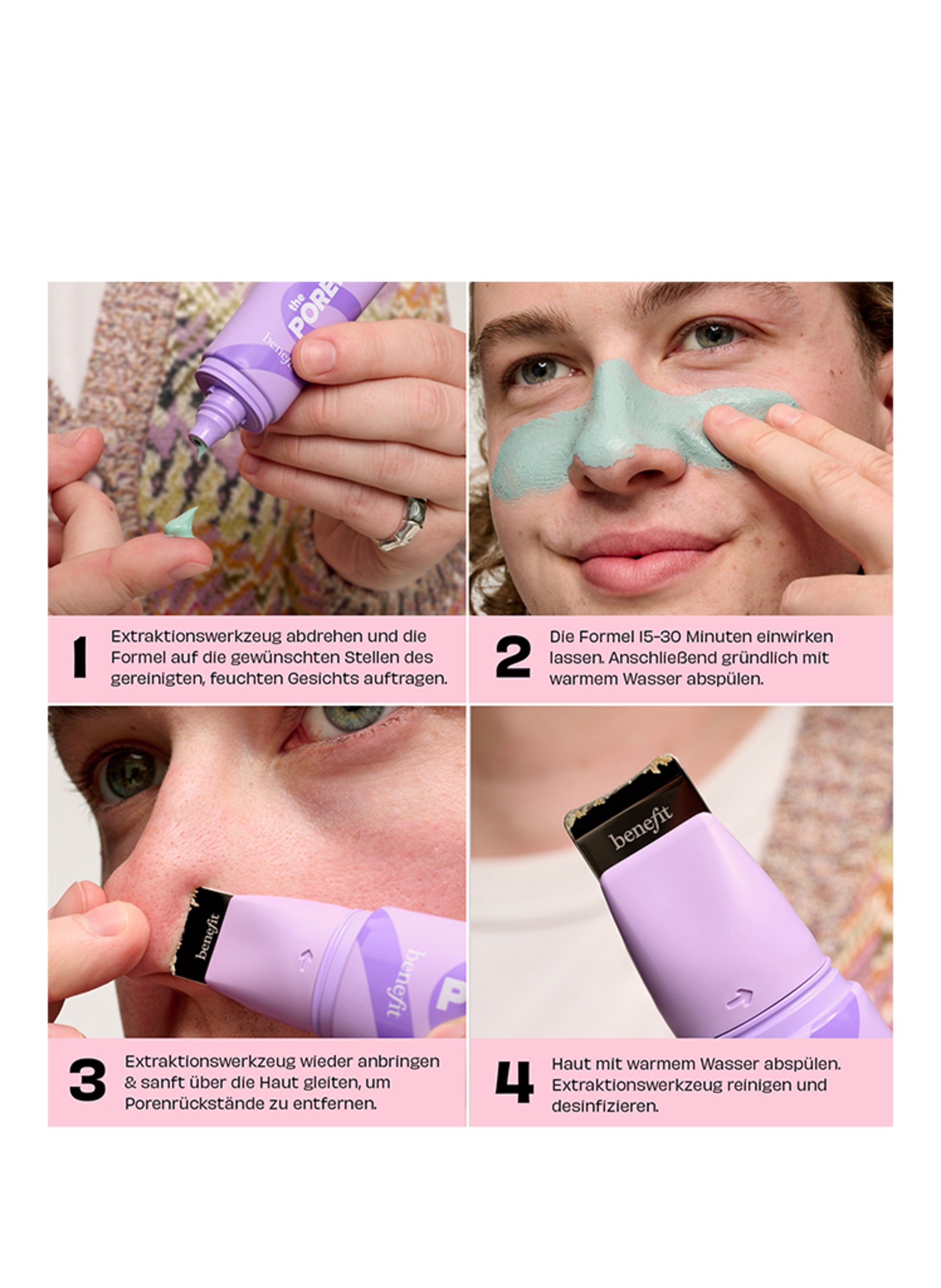 Thumbnail - Benefit The Porefessional Degunker 2-in-1 Tool zur Reinigung von Mitessern und Poren 22 ml