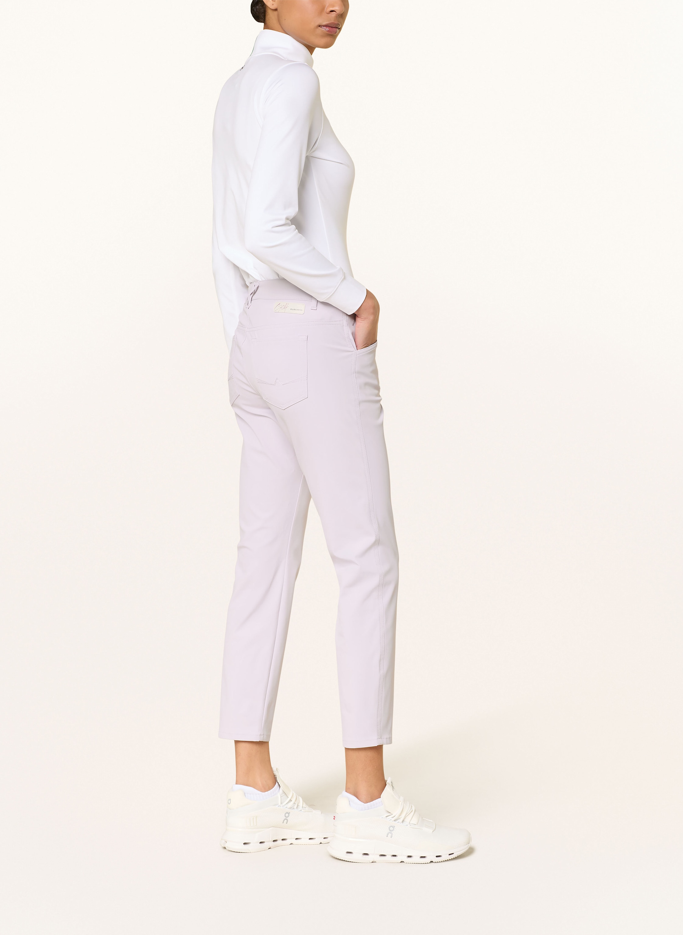 Thumbnail - Alberto 7/8-Golfhose Mona 3xdry® rosa