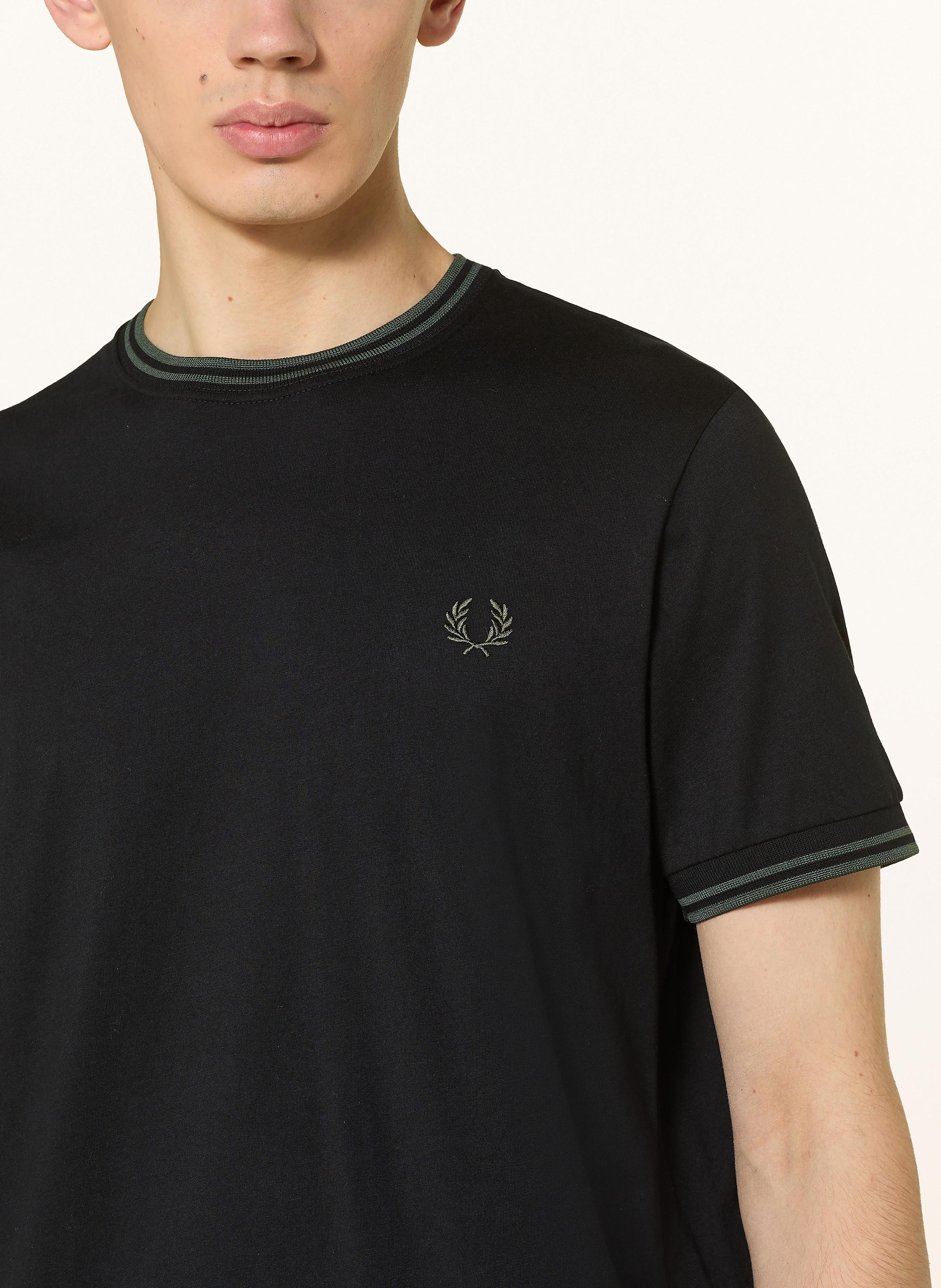 Thumbnail - Fred Perry T-Shirt schwarz