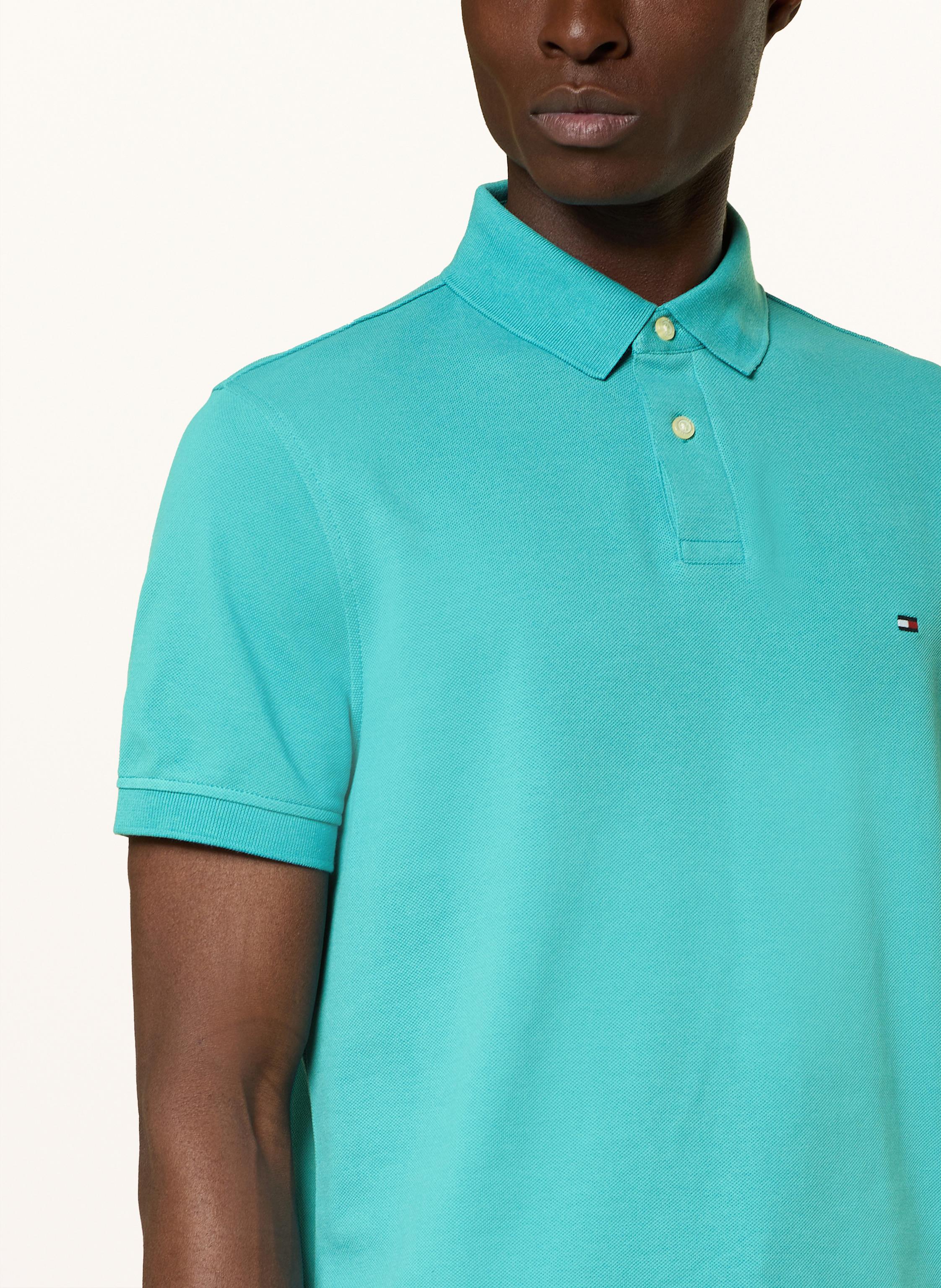 Thumbnail - Tommy Hilfiger Piqué-Poloshirt Regular Fit blau