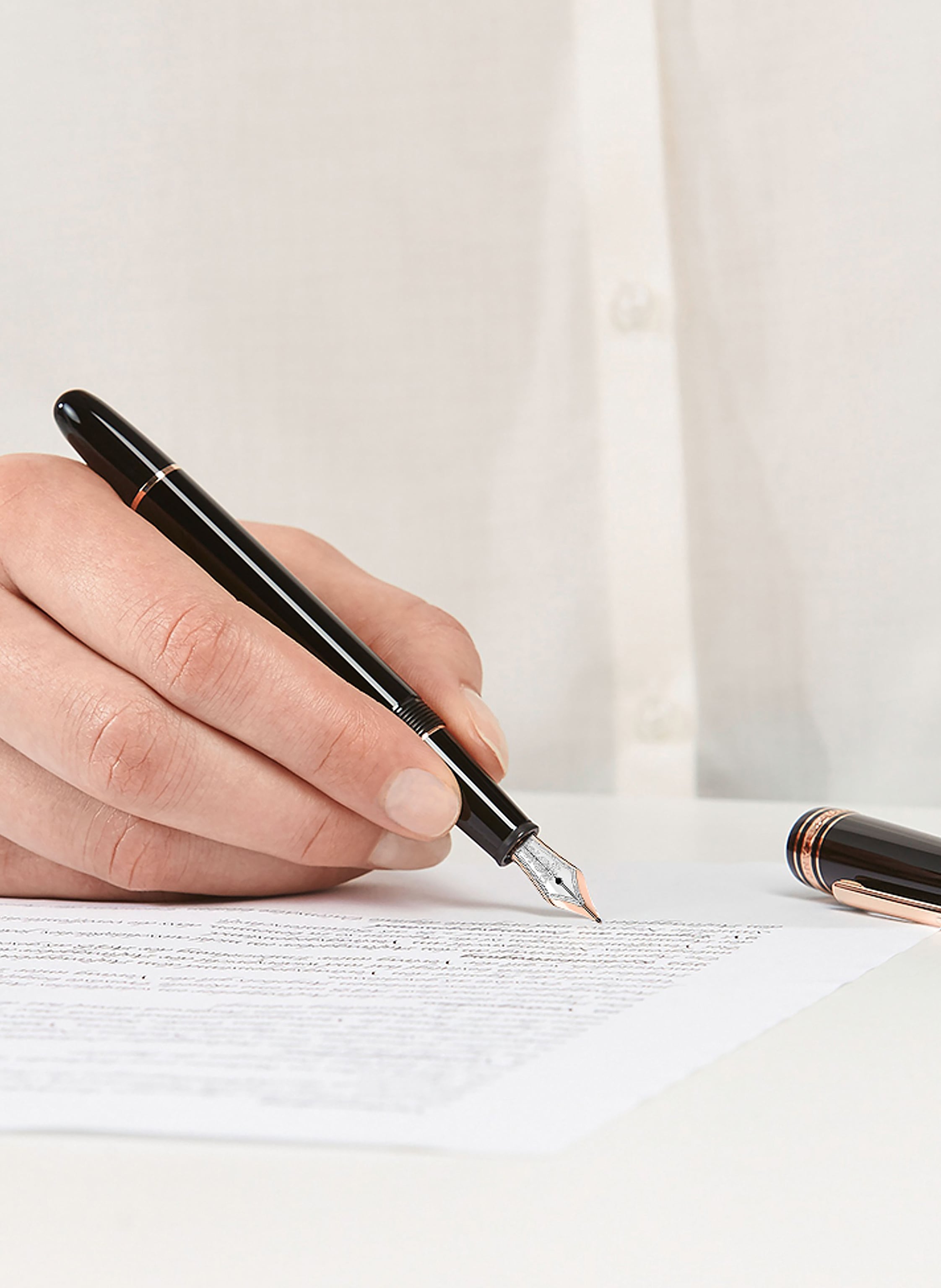 Thumbnail - Montblanc Füllfederhalter Meisterstück gold