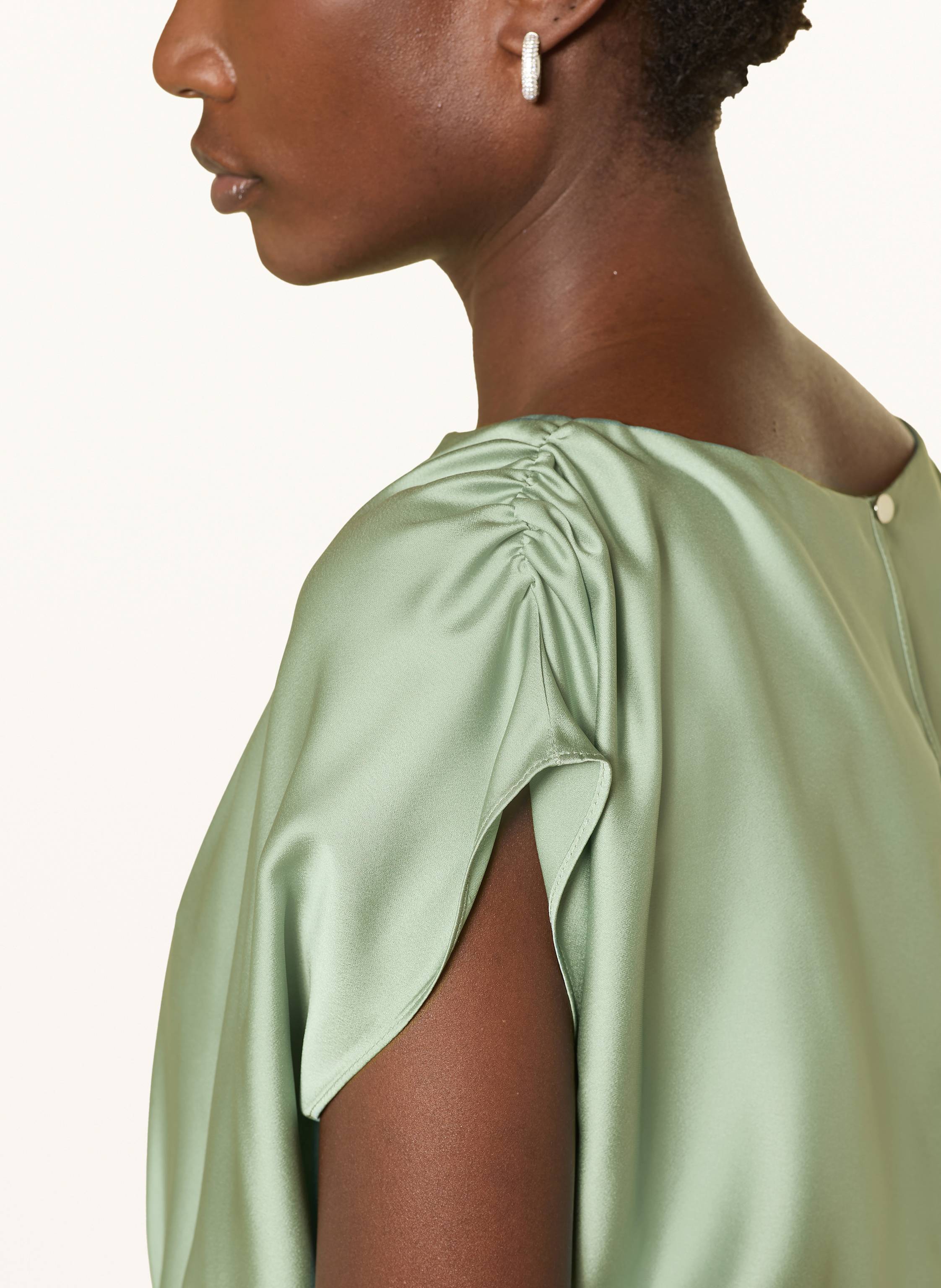 Thumbnail - Swing Jumpsuit Im Materialmix gruen