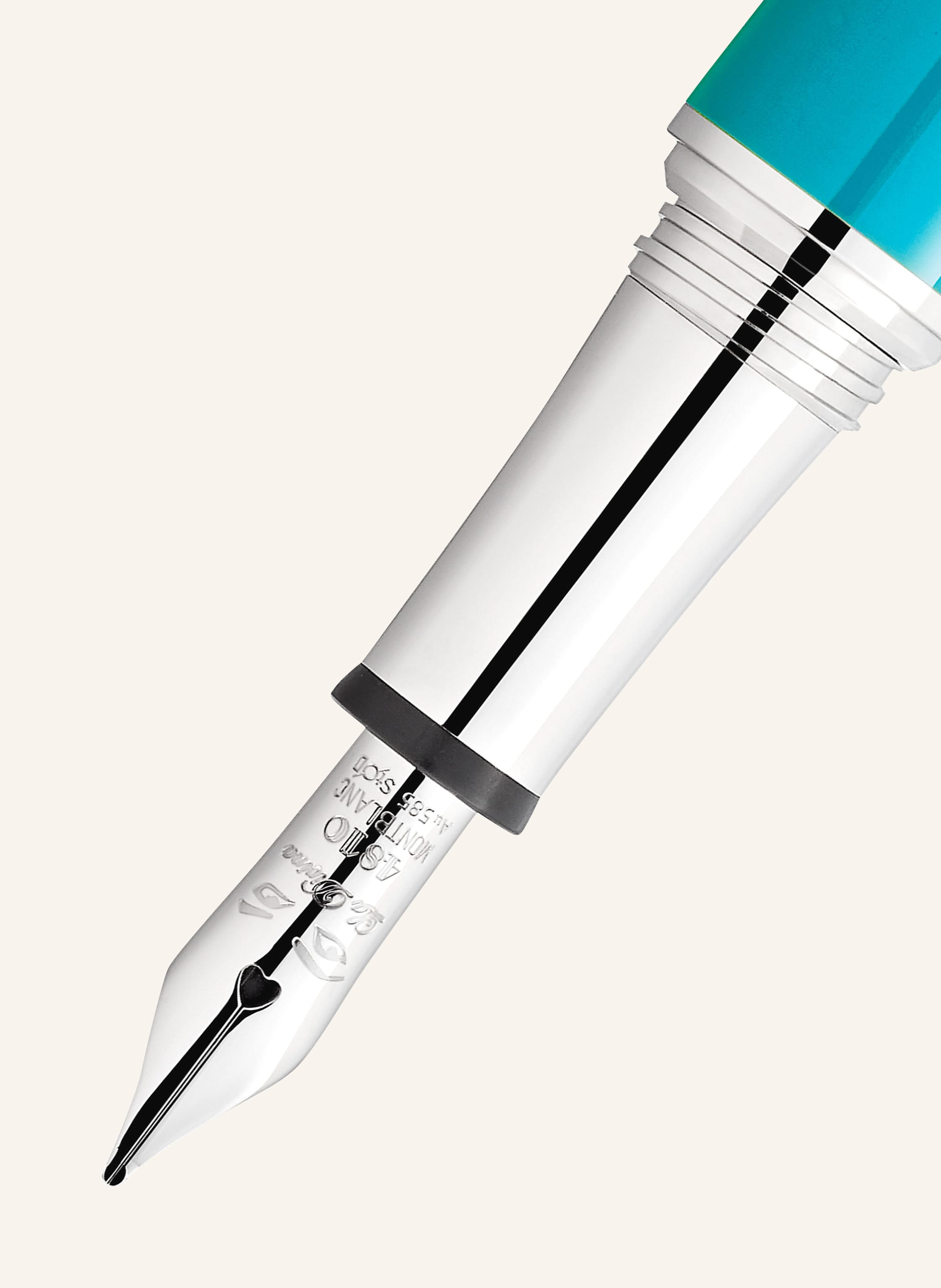 Thumbnail - Montblanc Füllfederhalter Muses Maria Callas Special Edition silber