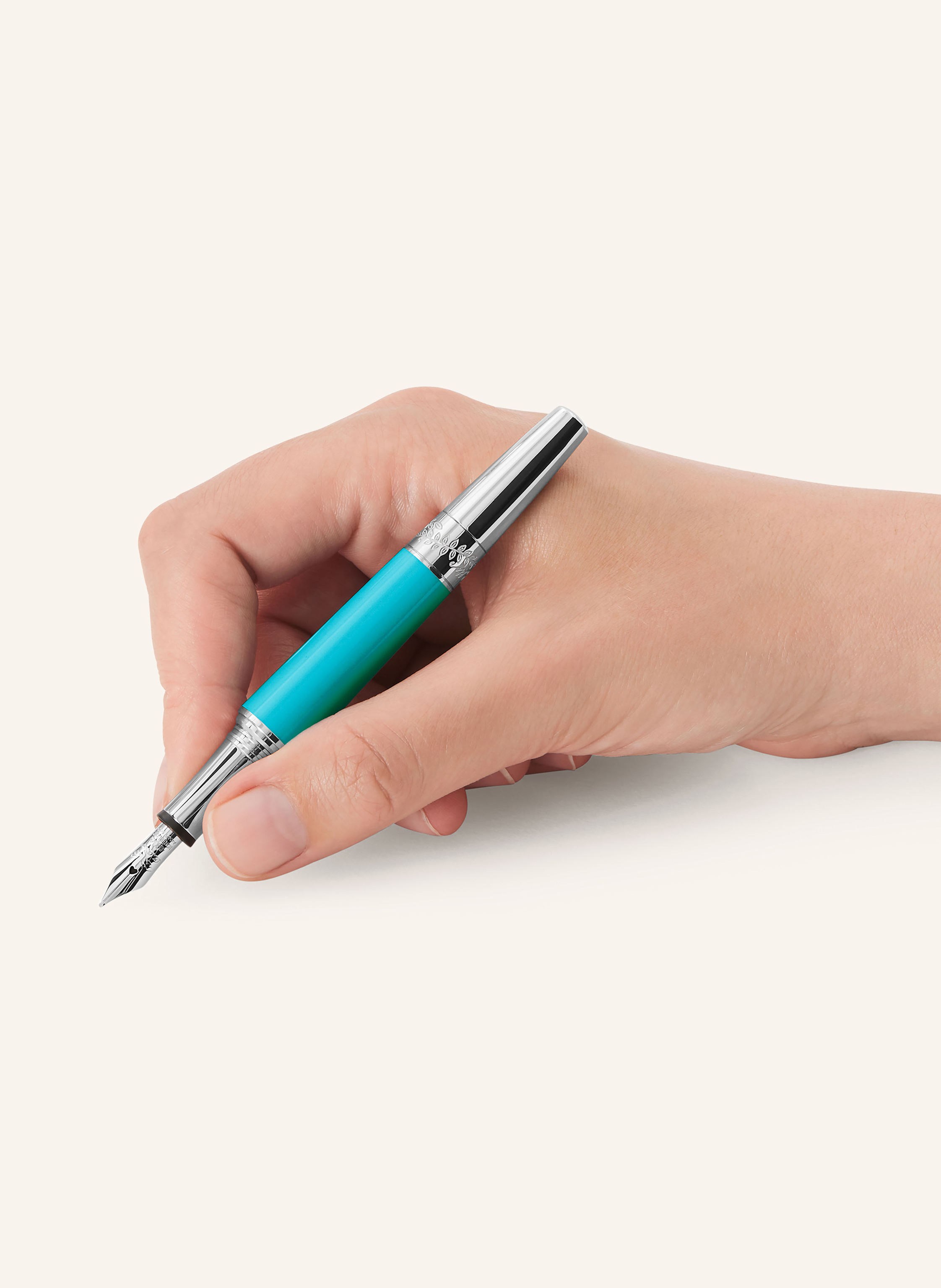 Thumbnail - Montblanc Füllfederhalter Muses Maria Callas Special Edition silber