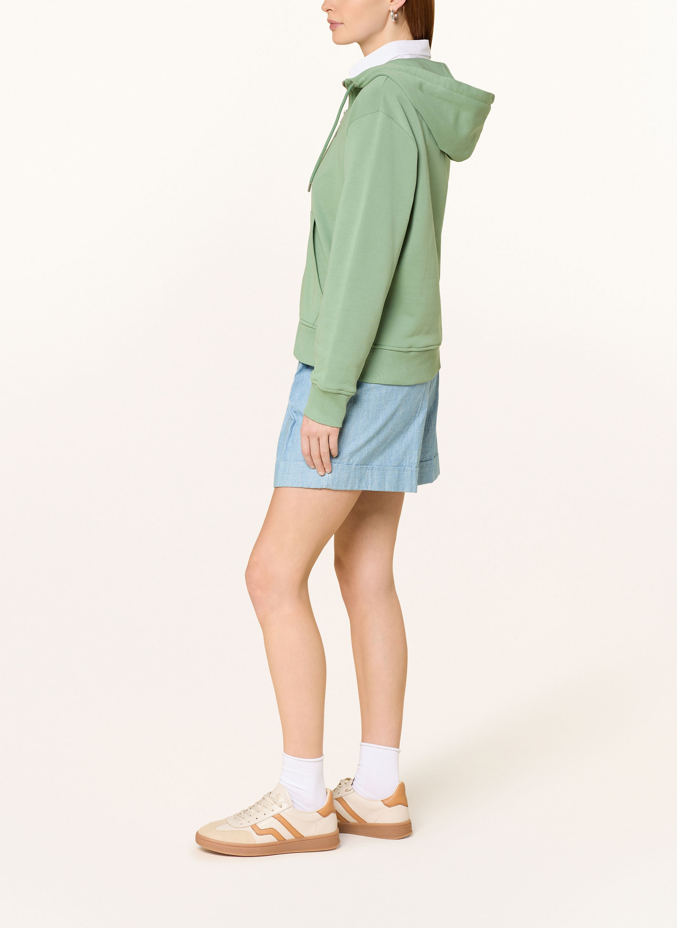 Thumbnail - Gant Sweatjacke gruen