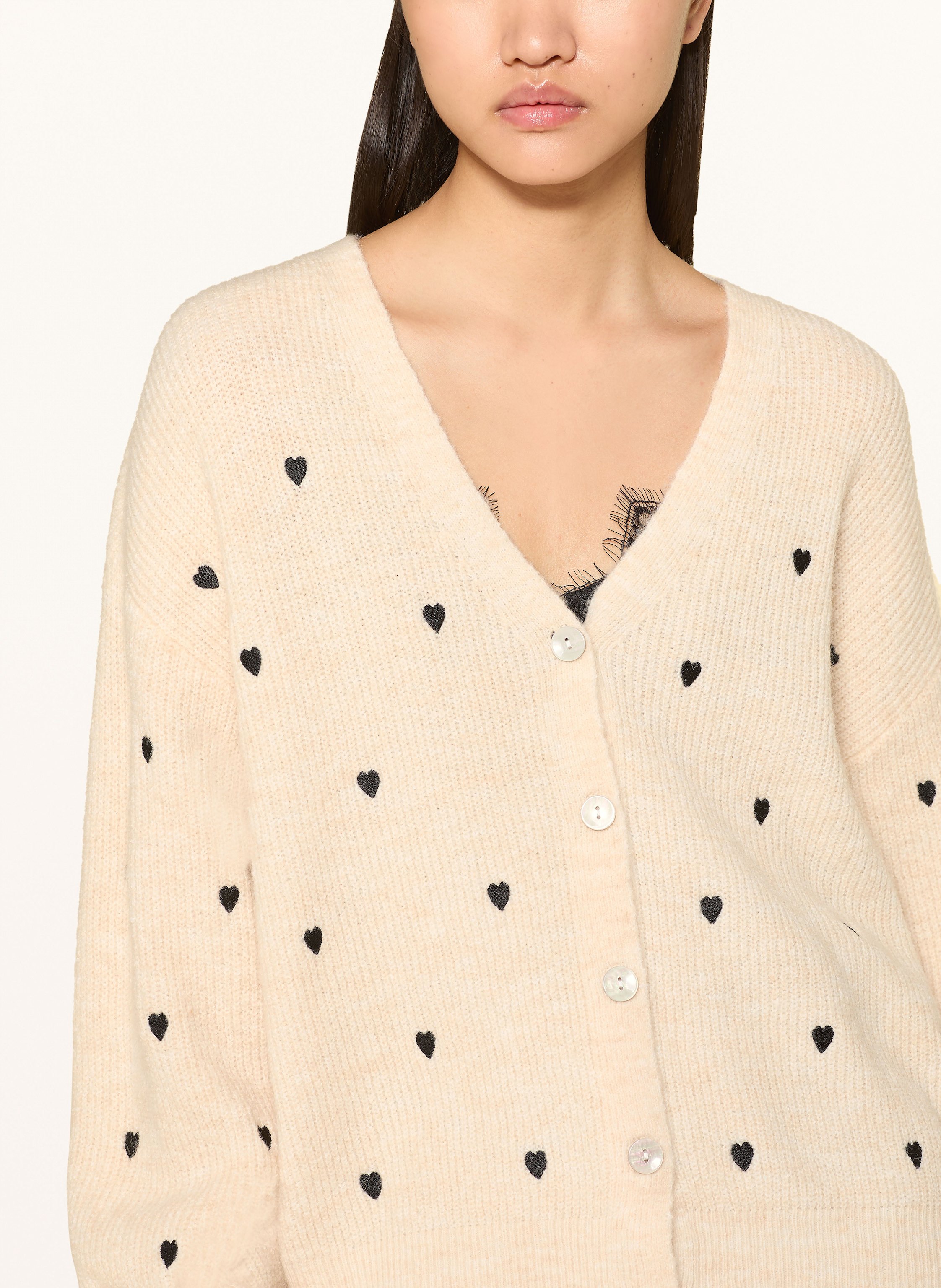 Thumbnail - Y.A.S. Strickjacke weiss