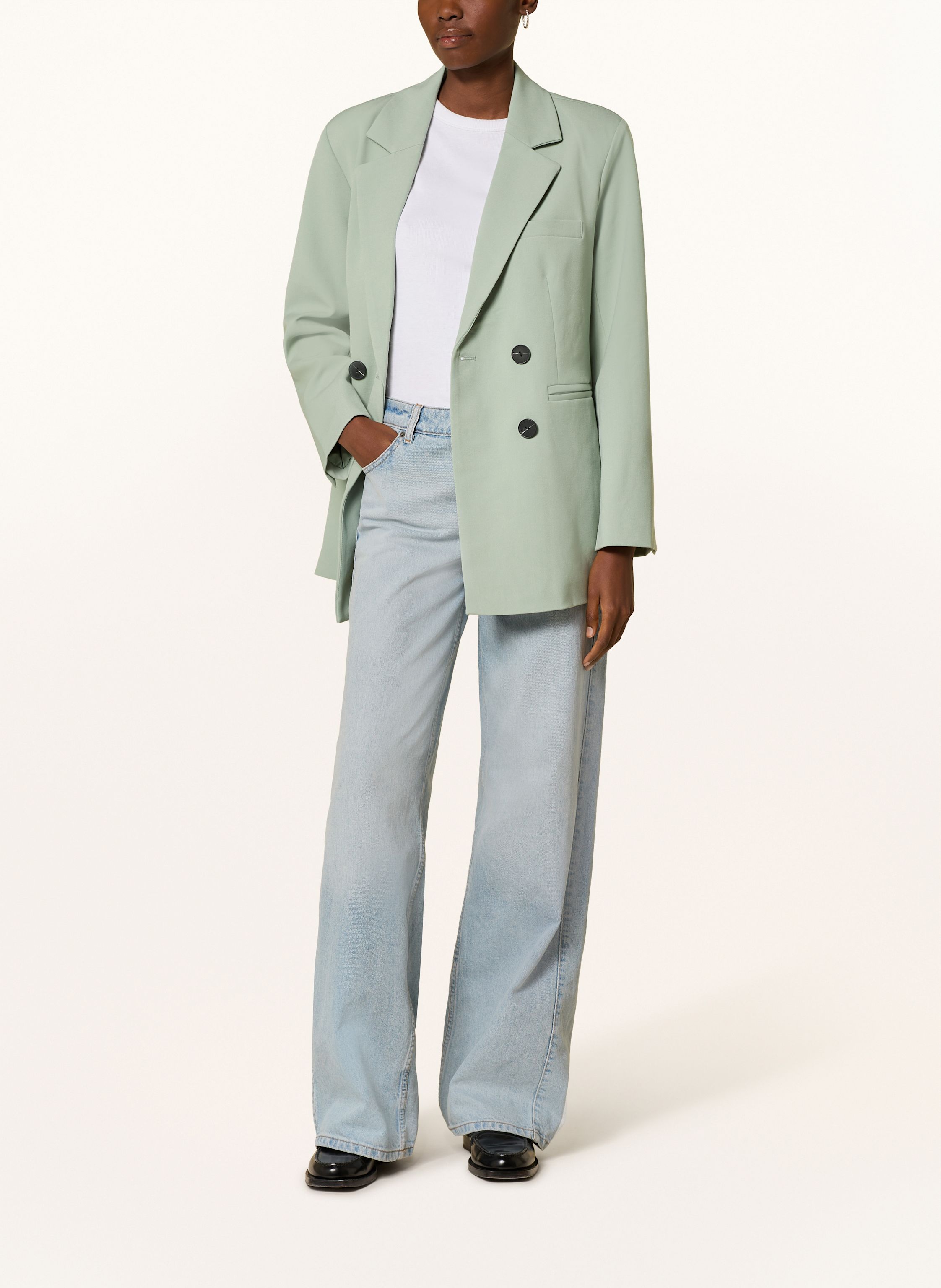 Thumbnail - Y.A.S. Oversized-Blazer gruen