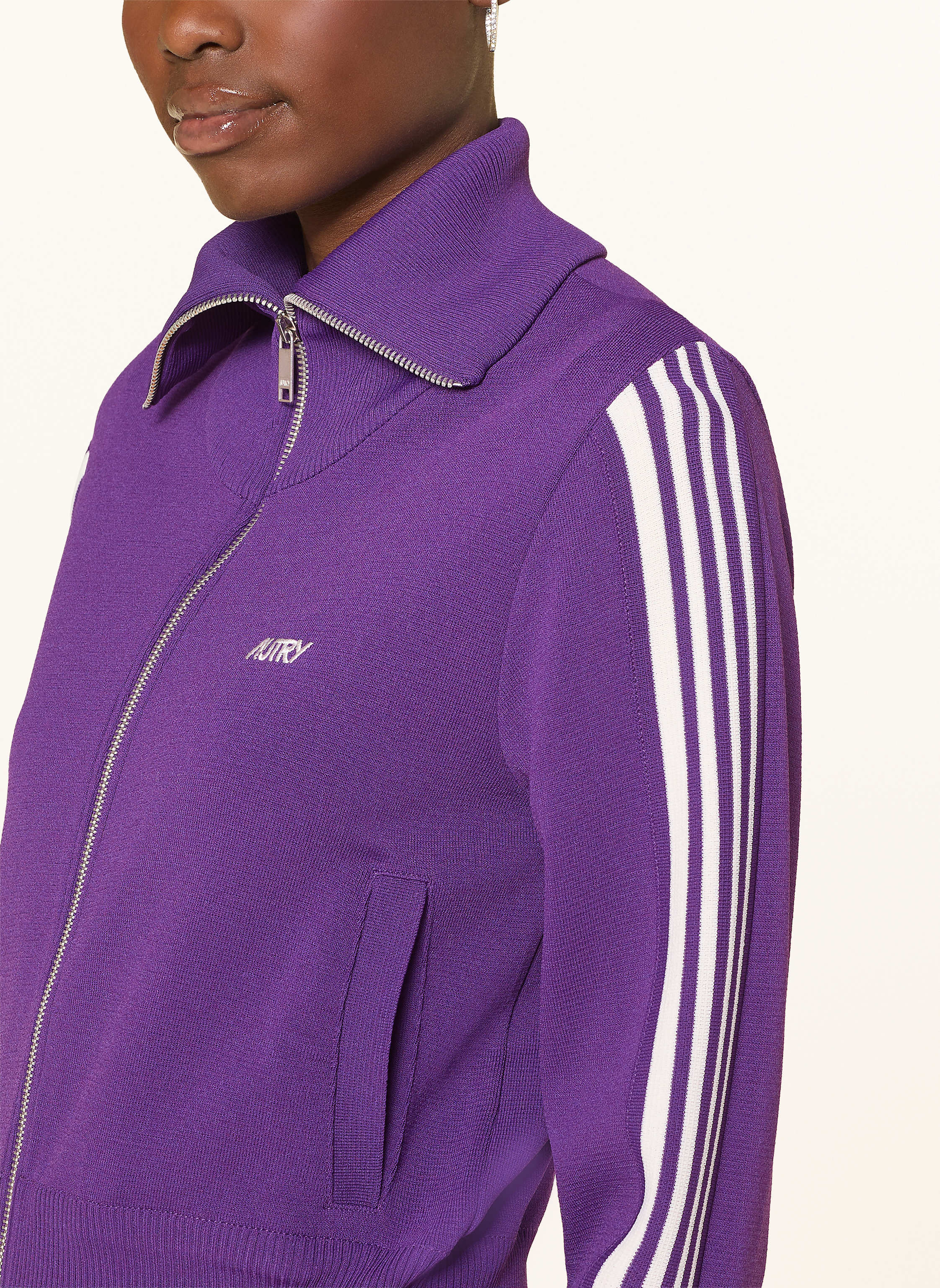 Thumbnail - Autry Strickjacke lila