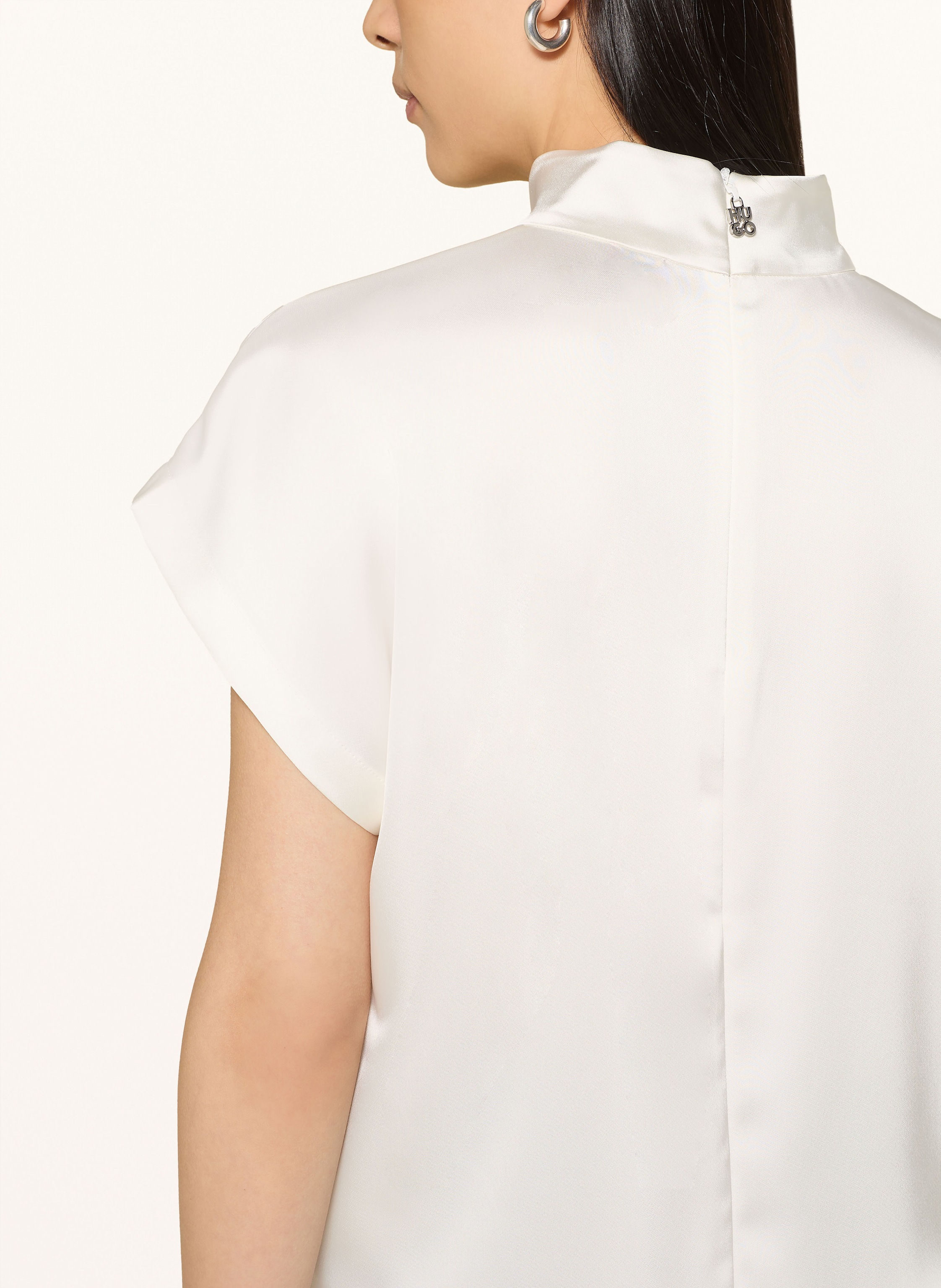 Thumbnail - Hugo Blusentop Caneli-1 Aus Satin weiss