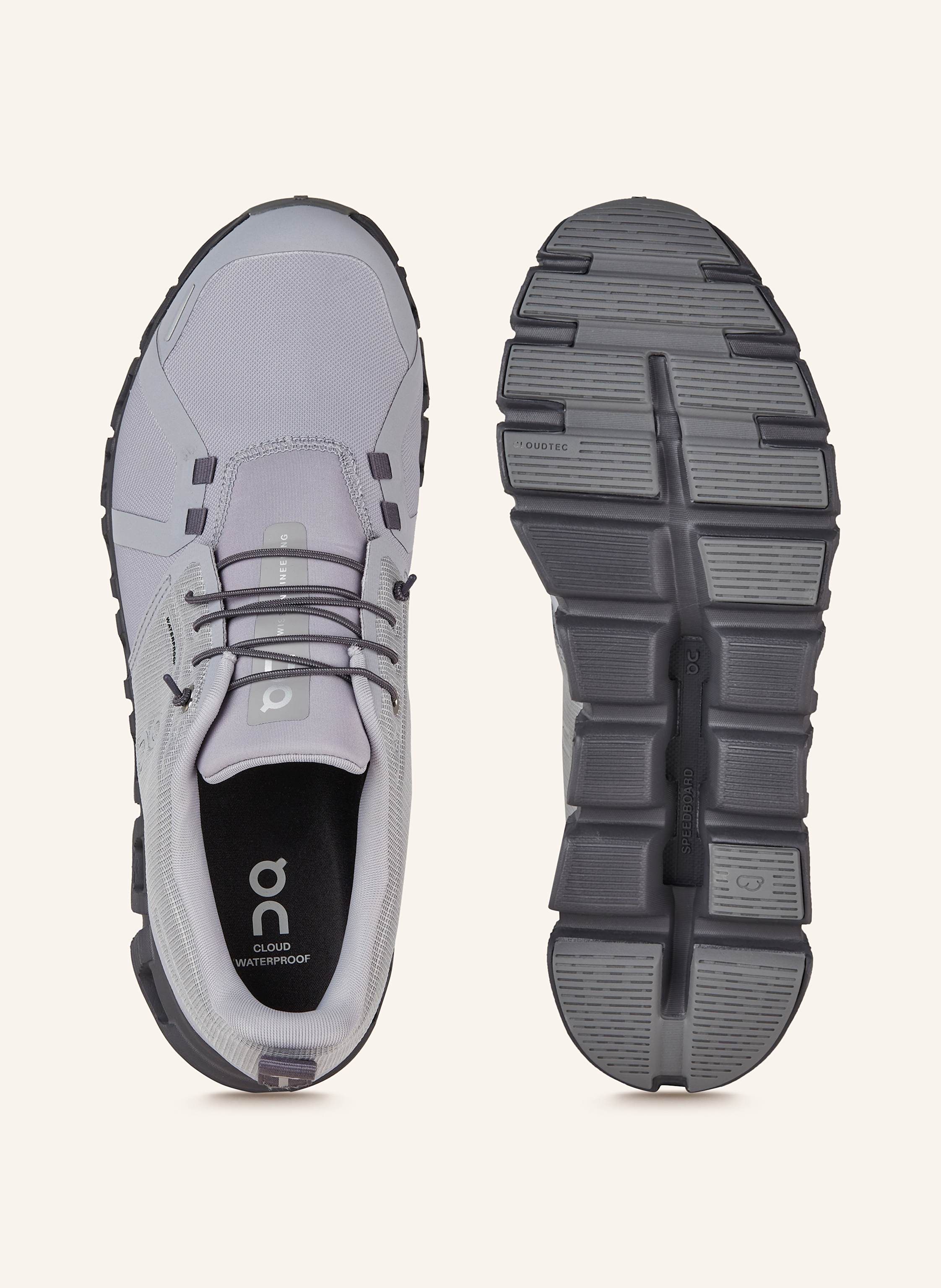 Thumbnail - On Sneaker Cloud 6 Wp grau