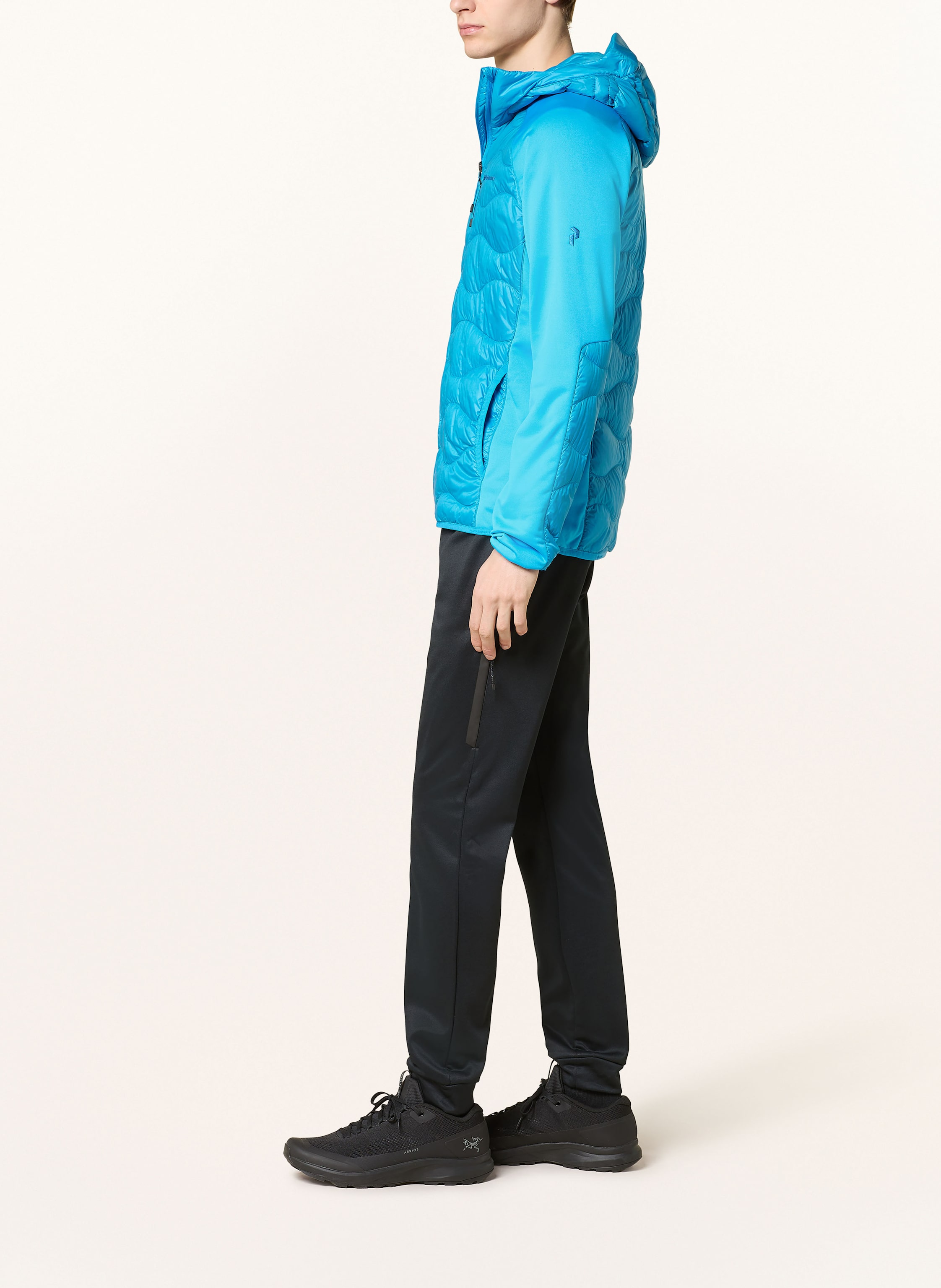 Thumbnail - Peak Performance Hybrid-Daunenjacke Helium blau
