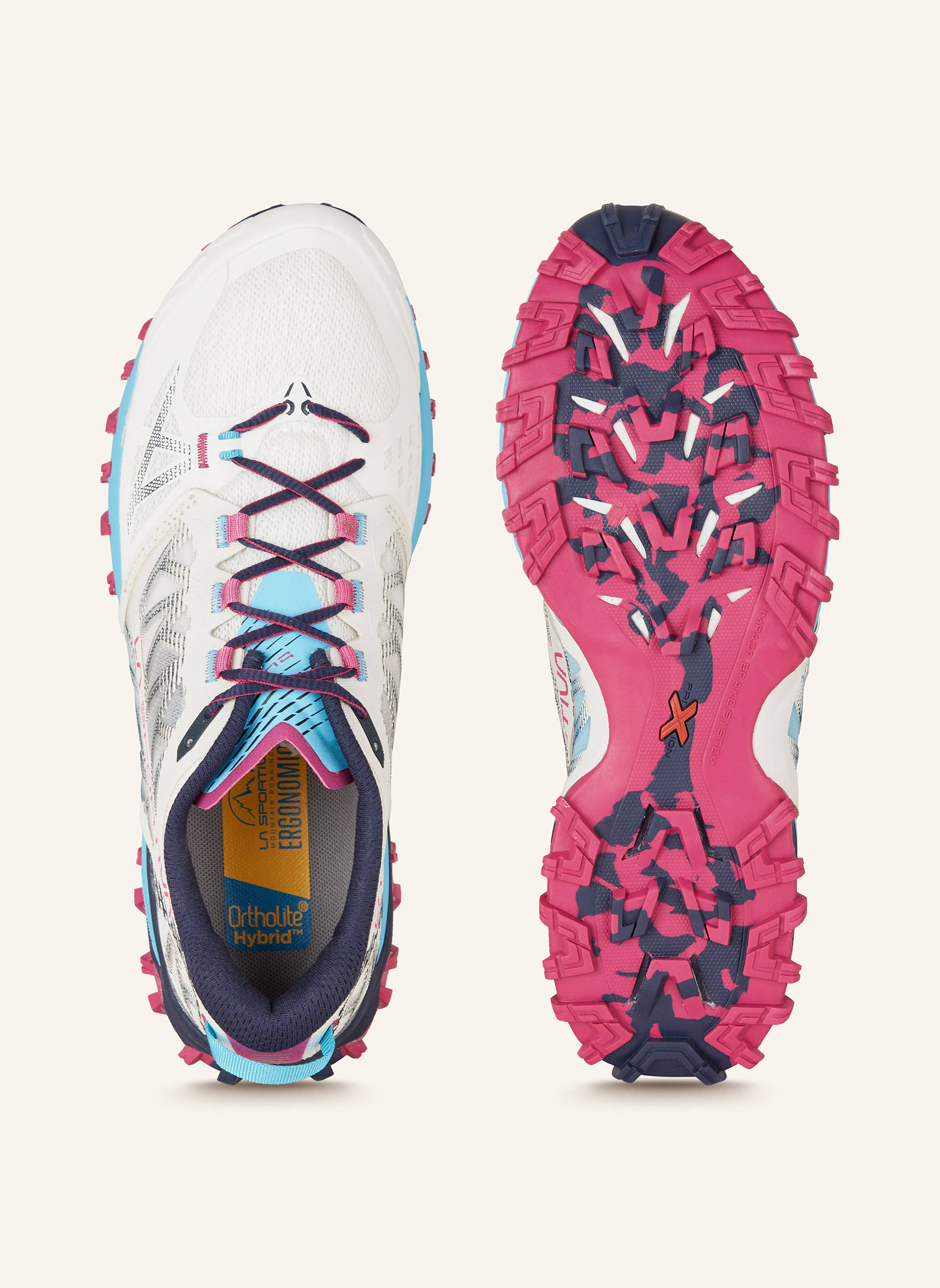 Thumbnail - La Sportiva Trailrunning-Schuhe Bushido Iii weiss