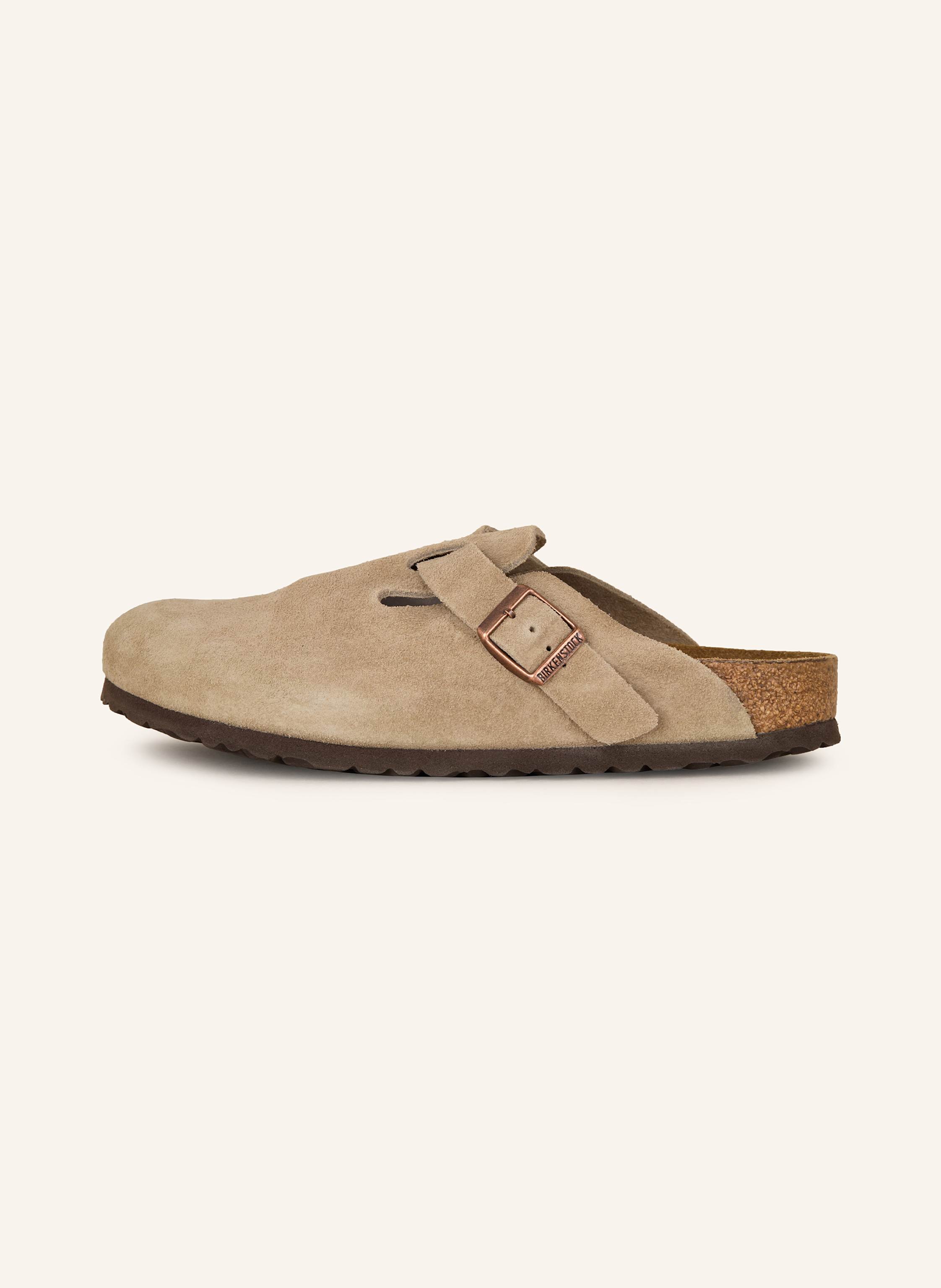 Thumbnail - Birkenstock Mules Boston Sfb Leve beige