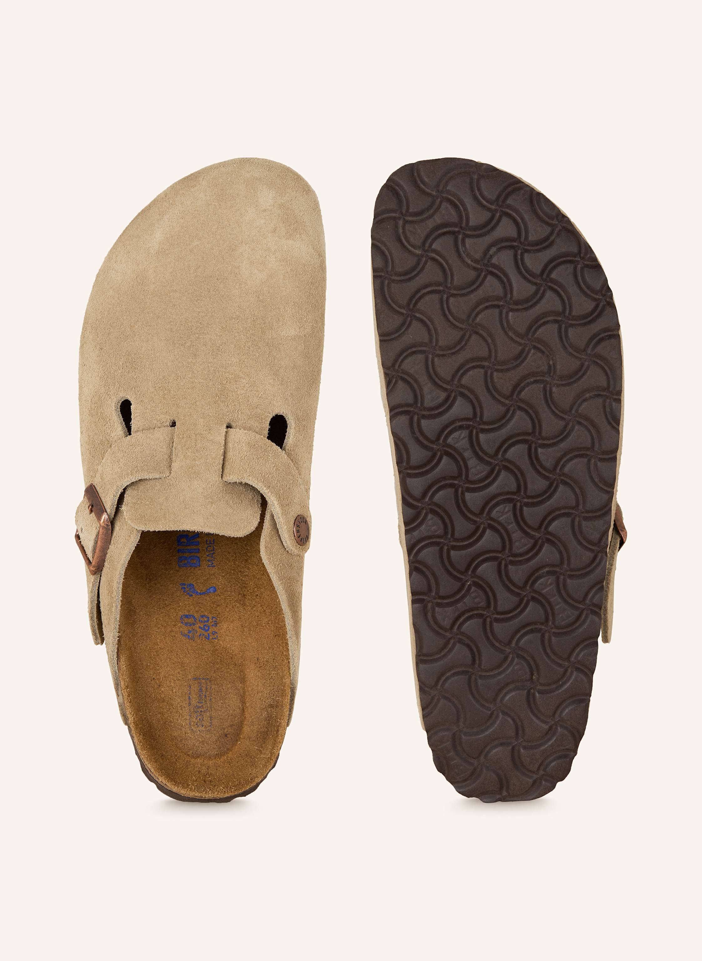 Thumbnail - Birkenstock Mules Boston Sfb Leve beige