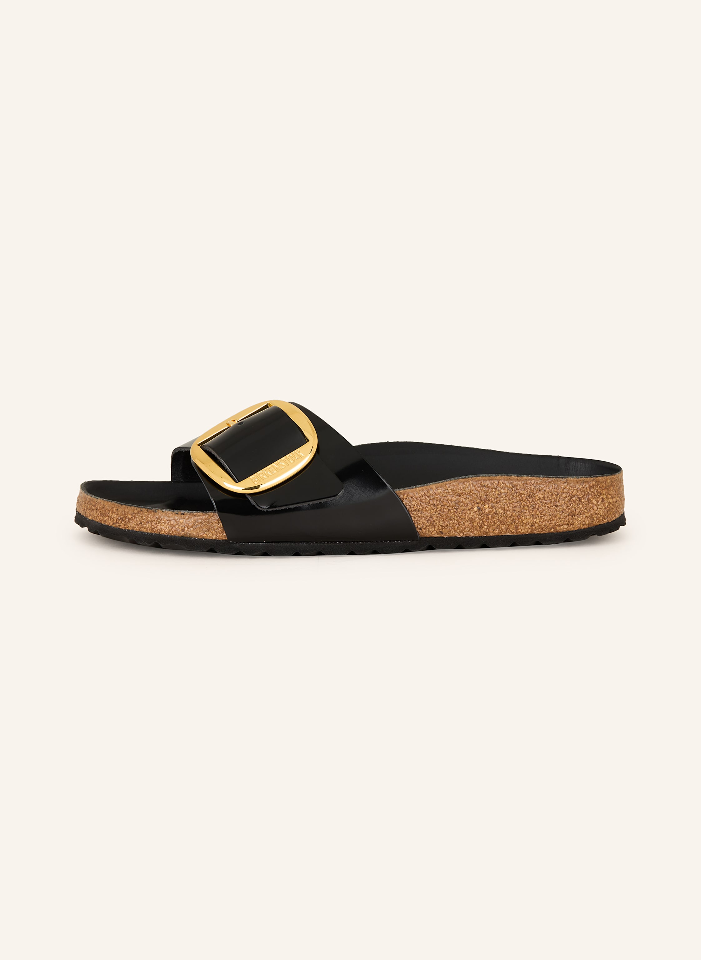 Thumbnail - Birkenstock Pantoletten Madrid Big Buckle schwarz