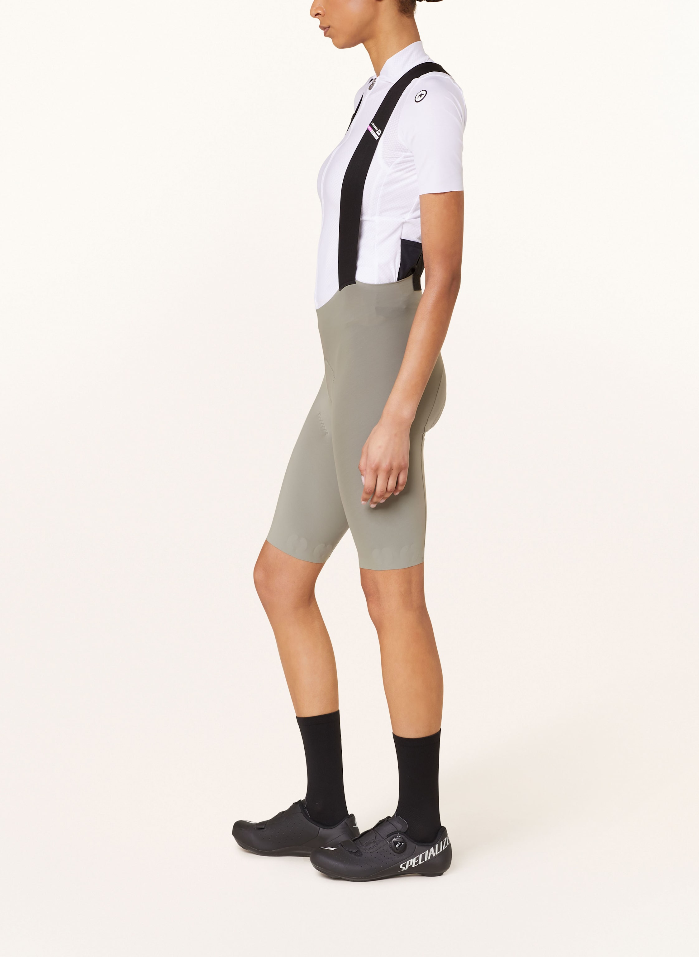 Thumbnail - Assos Radhose Dyora R s11 Mit Trägern Und Gepolstertem Einsatz gruen