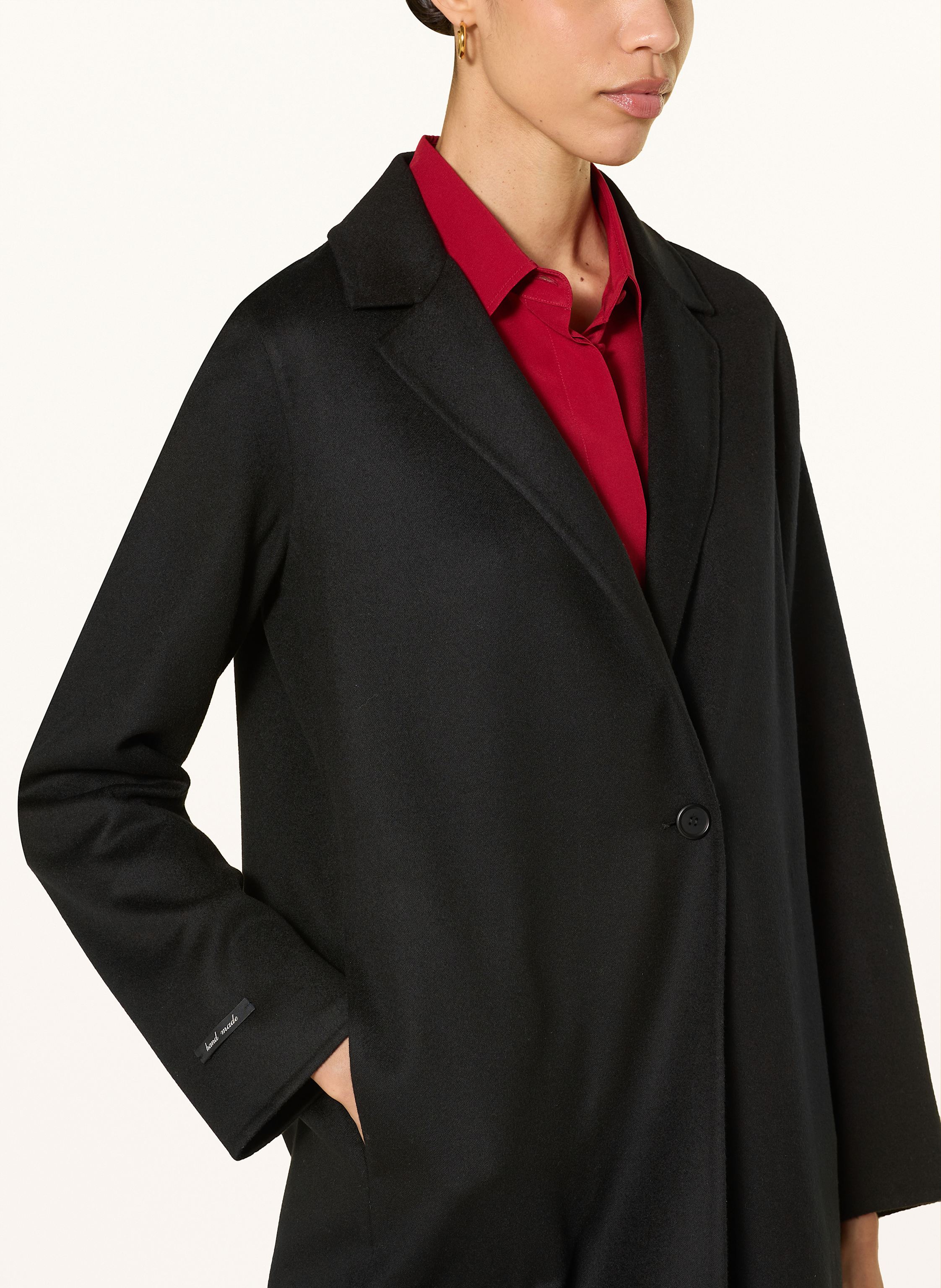 Thumbnail - Manzoni 24 Wollmantel schwarz