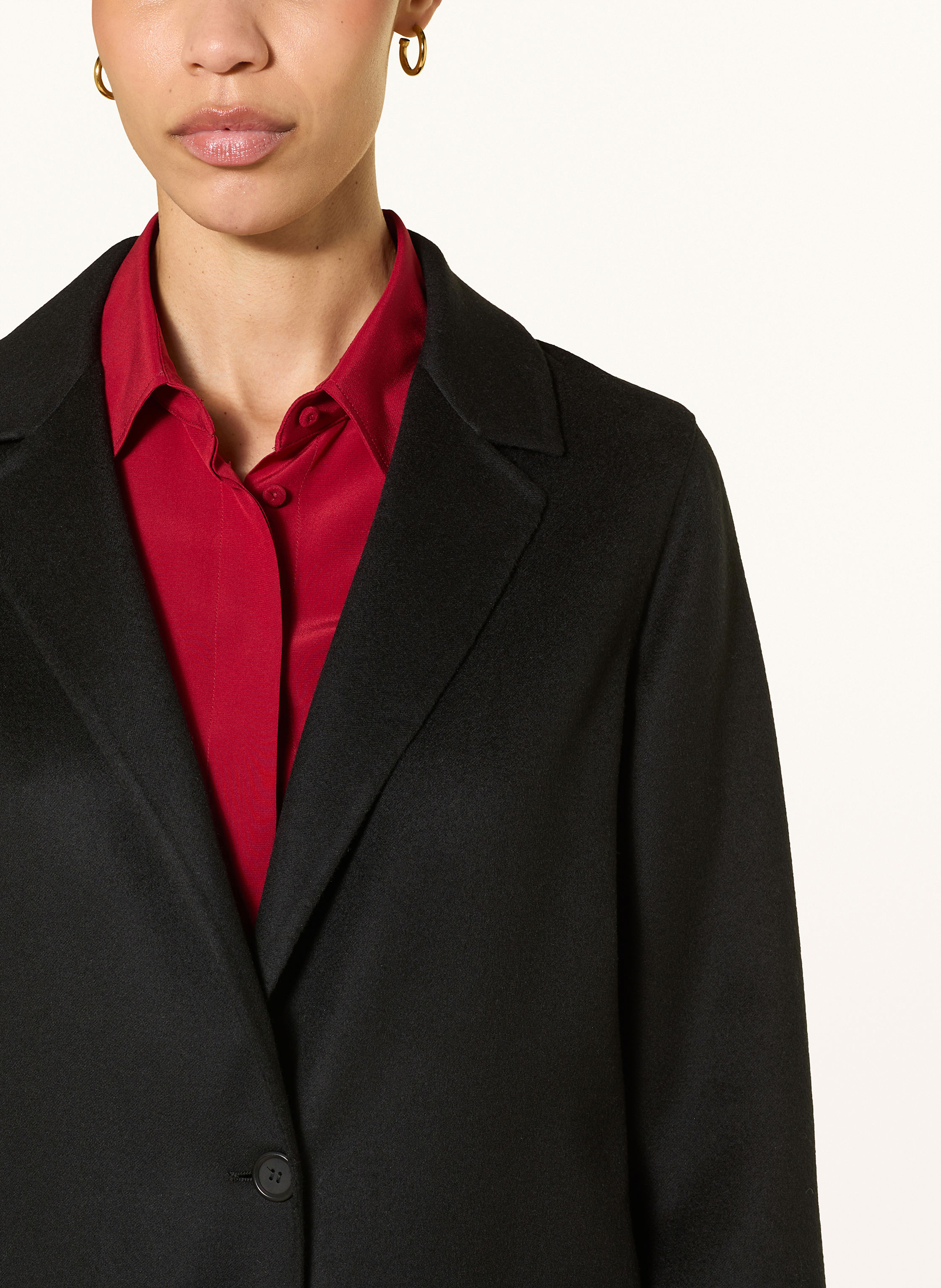 Thumbnail - Manzoni 24 Wollmantel schwarz