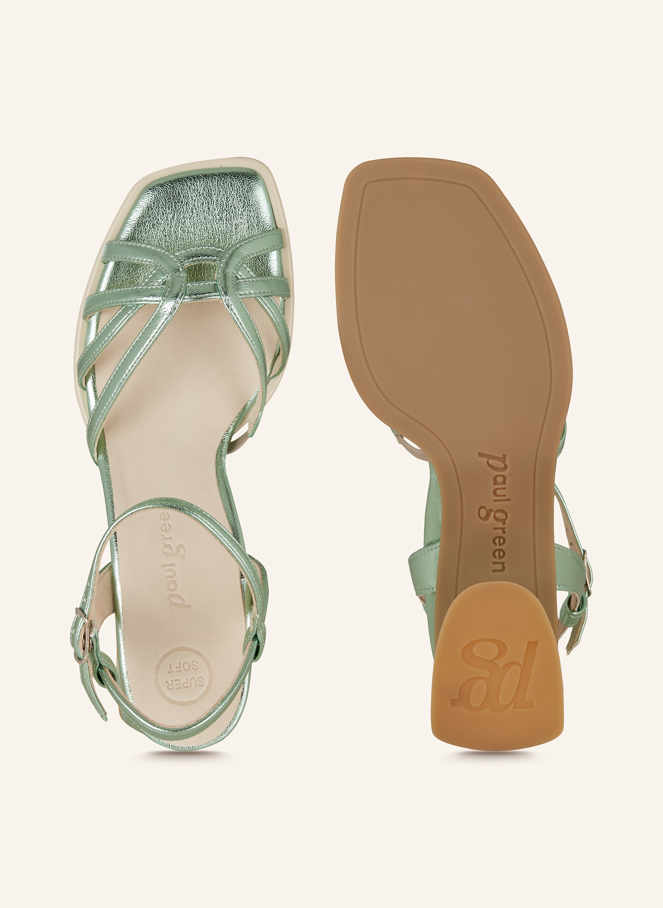 Thumbnail - Paul Green Sandaletten gruen