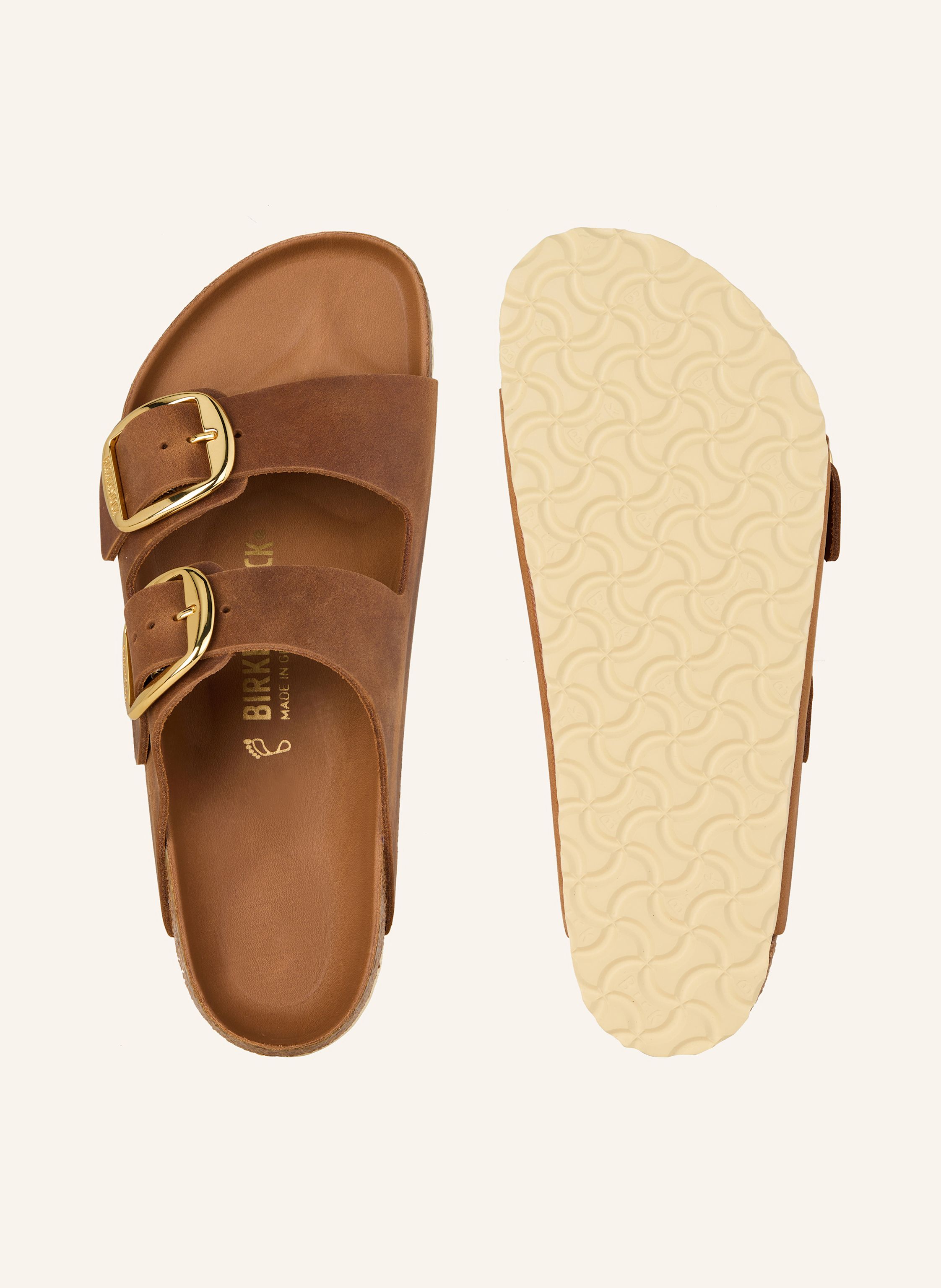 Thumbnail - Birkenstock Pantoletten Arizona Big Buckle braun