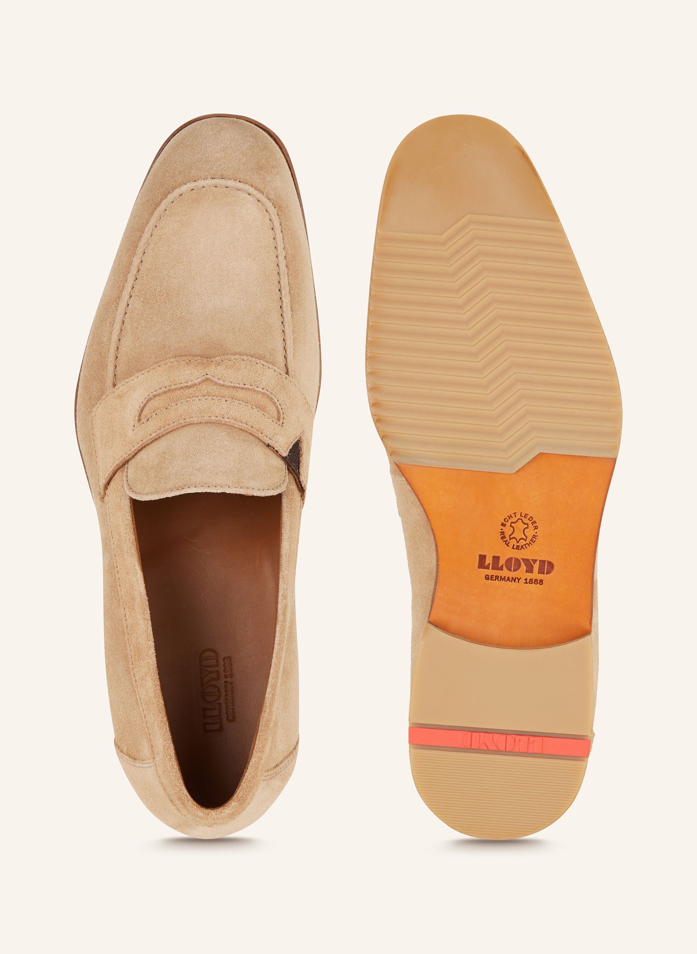 Thumbnail - Lloyd Penny-Loafer Porter beige