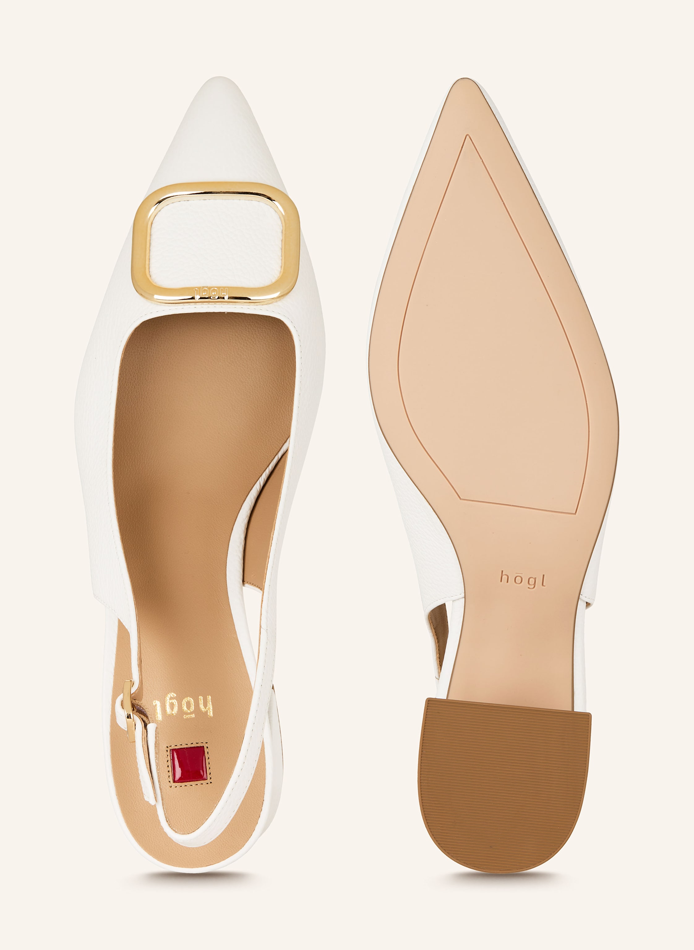Thumbnail - Högl Slingpumps weiss