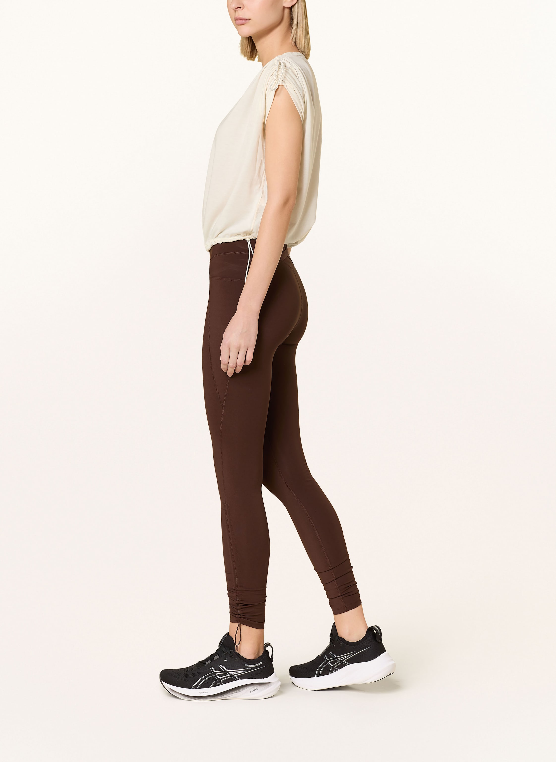 Thumbnail - Asics Lauf-Tights Nagino braun