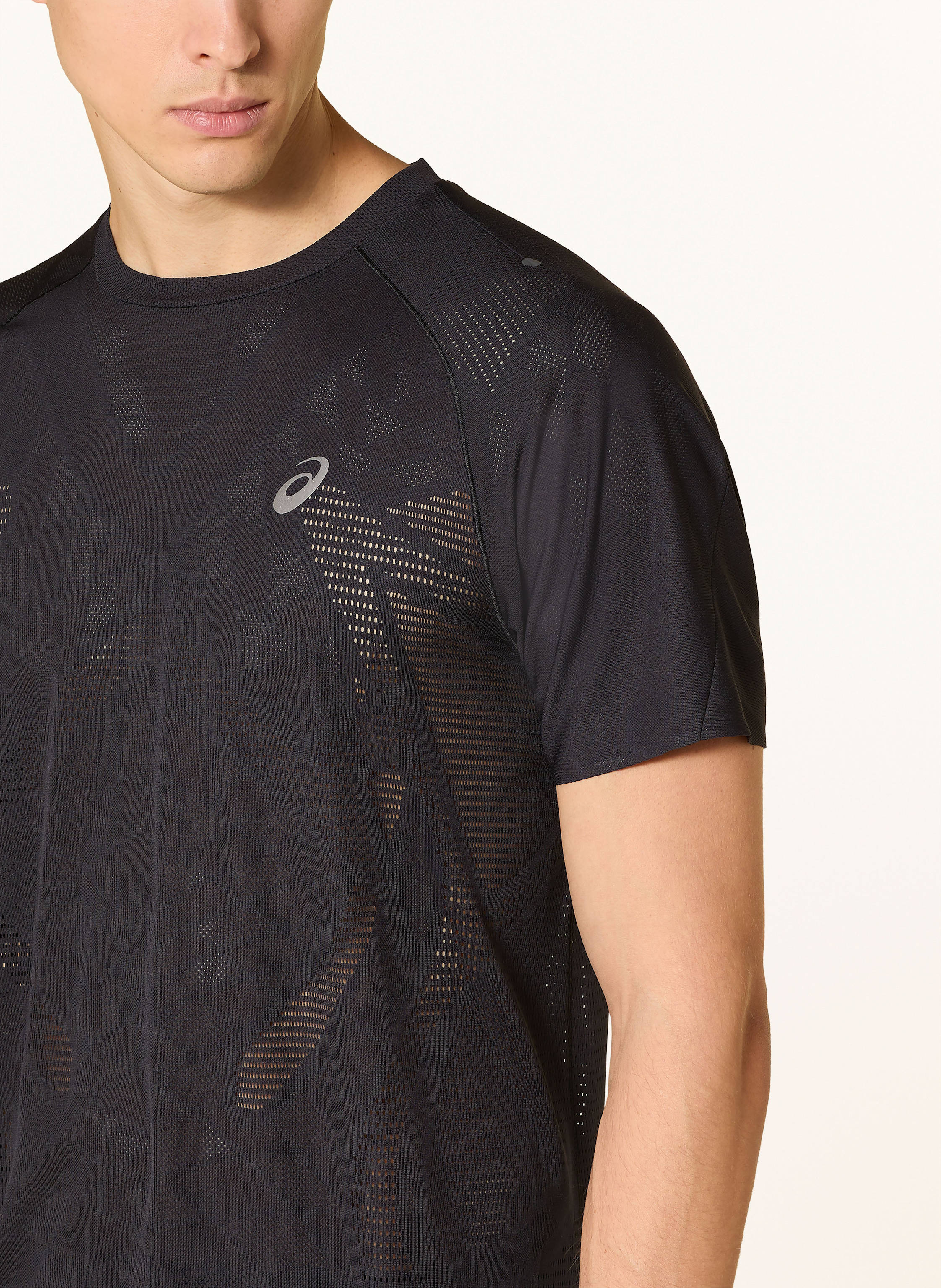 Thumbnail - Asics Laufshirt Metarun Ss Top schwarz