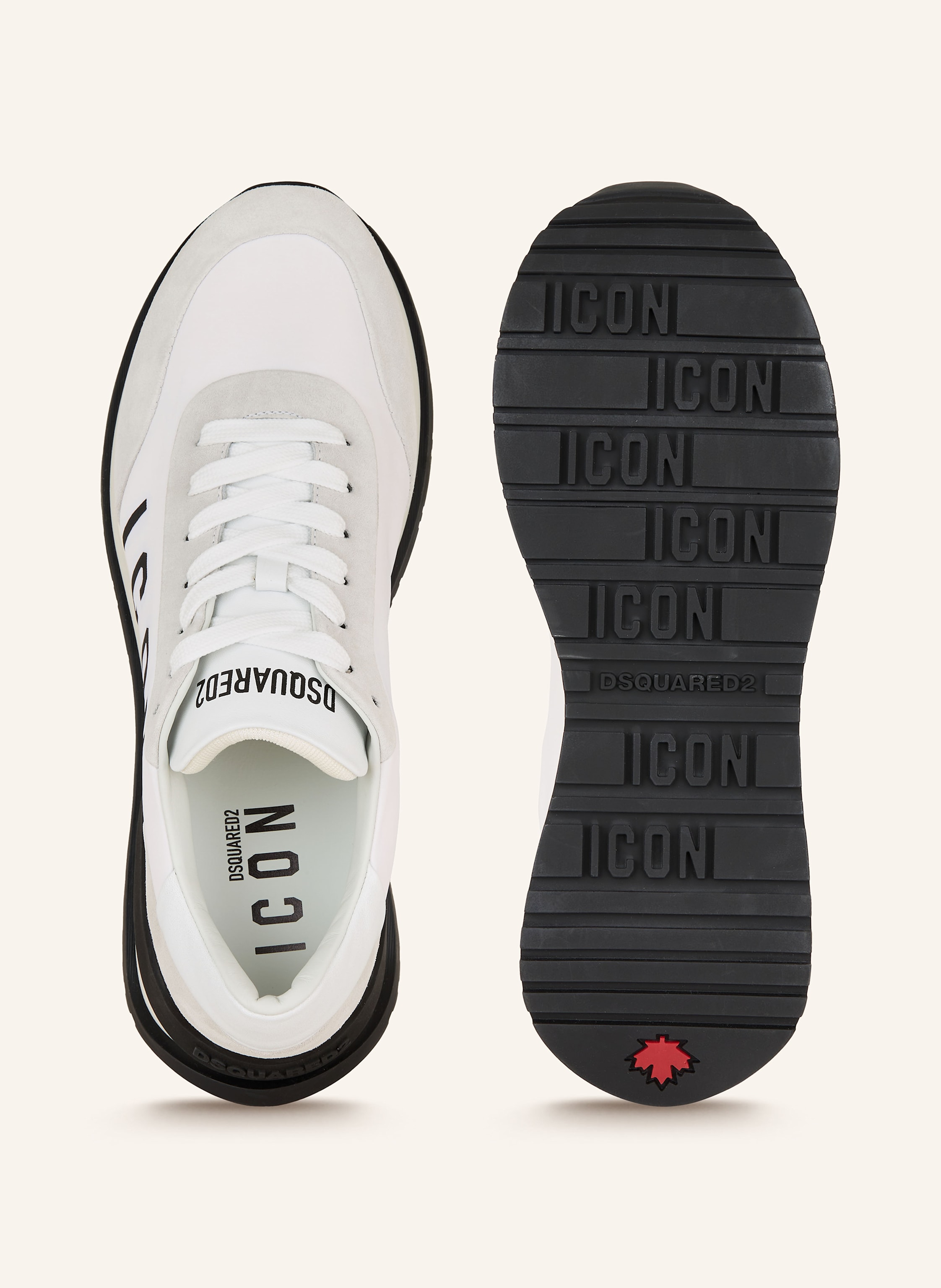Thumbnail - dsquared2 Sneaker Running weiss