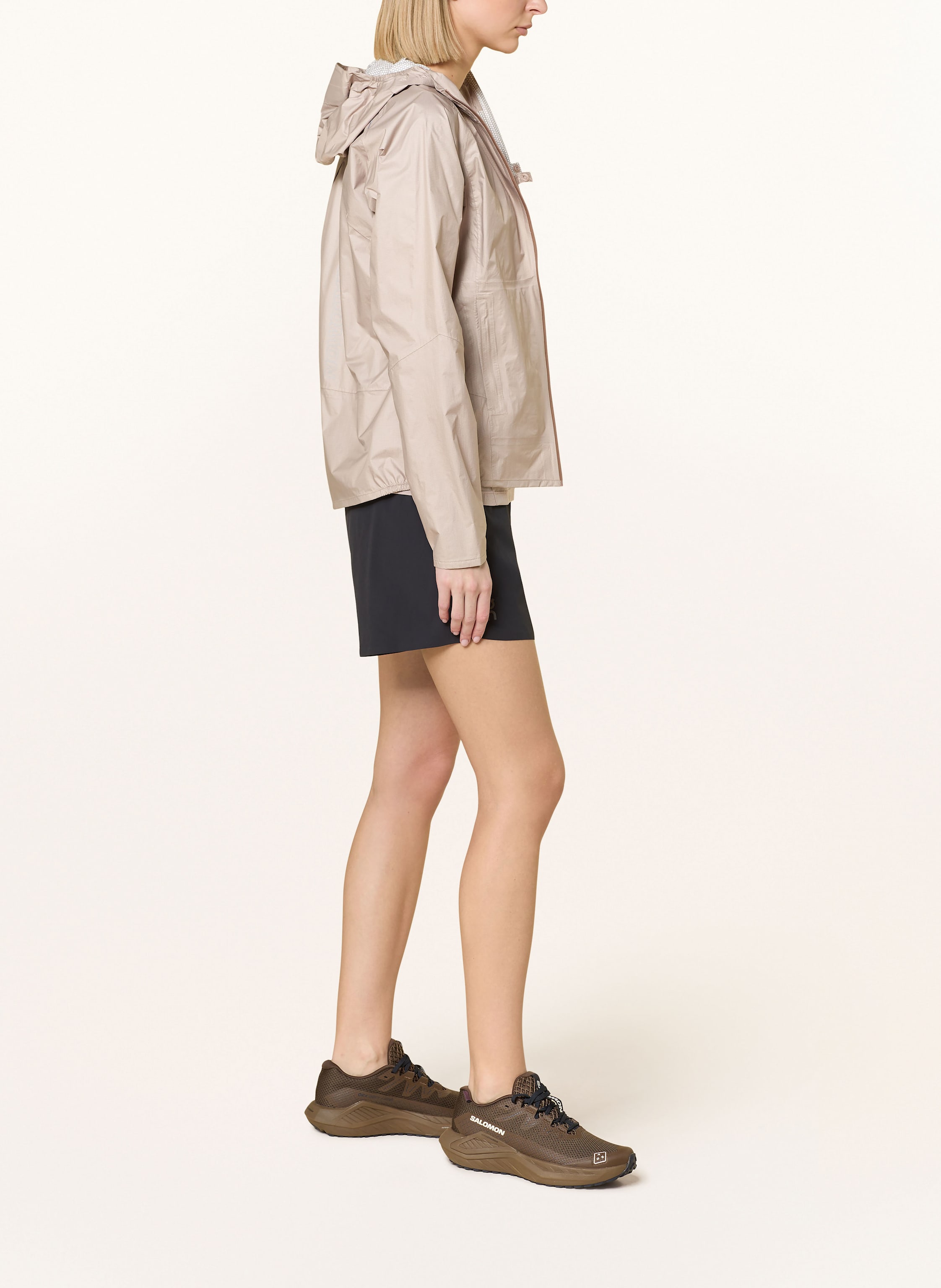 Thumbnail - Salomon Laufjacke Bonatti beige