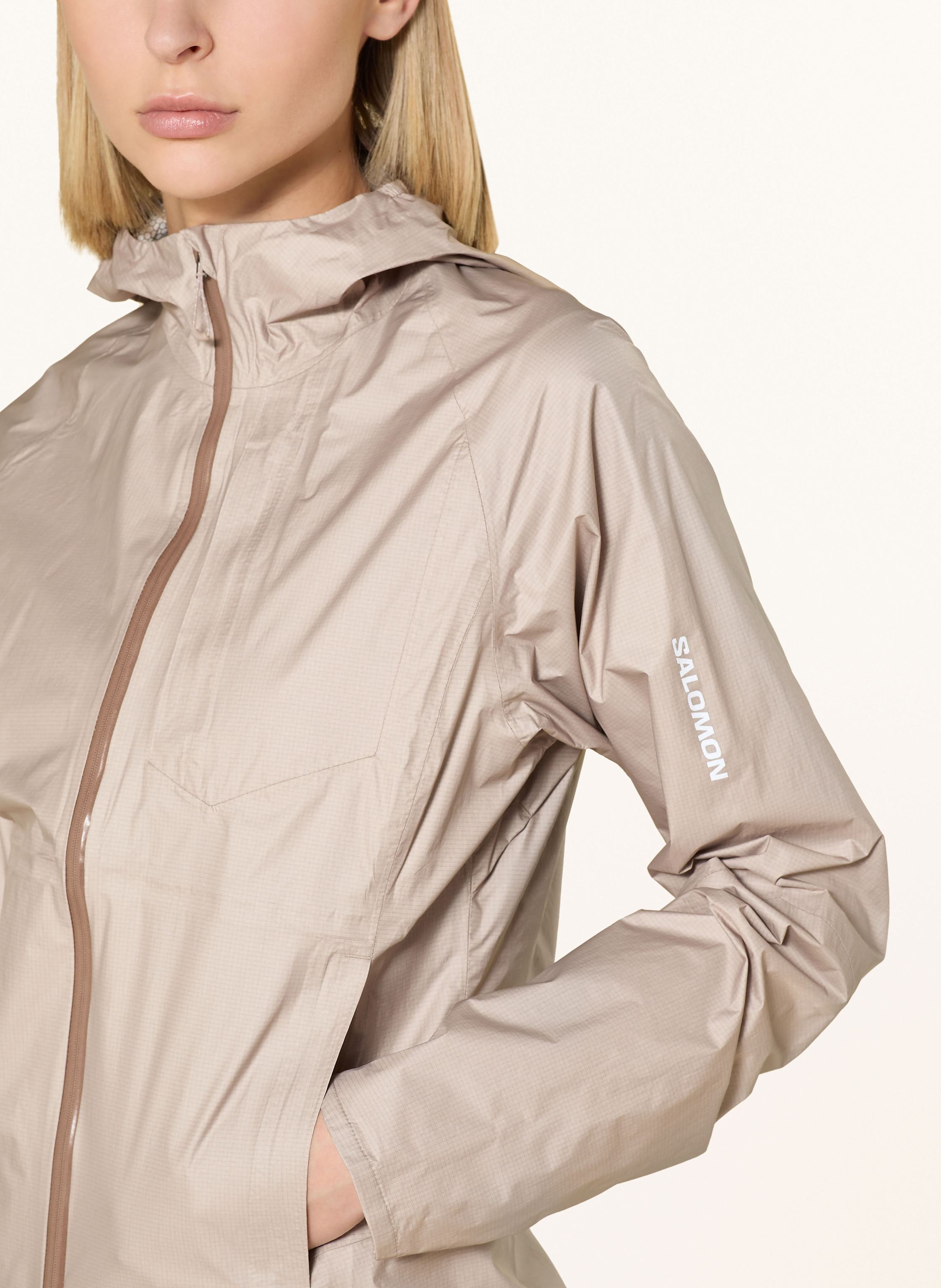 Thumbnail - Salomon Laufjacke Bonatti beige