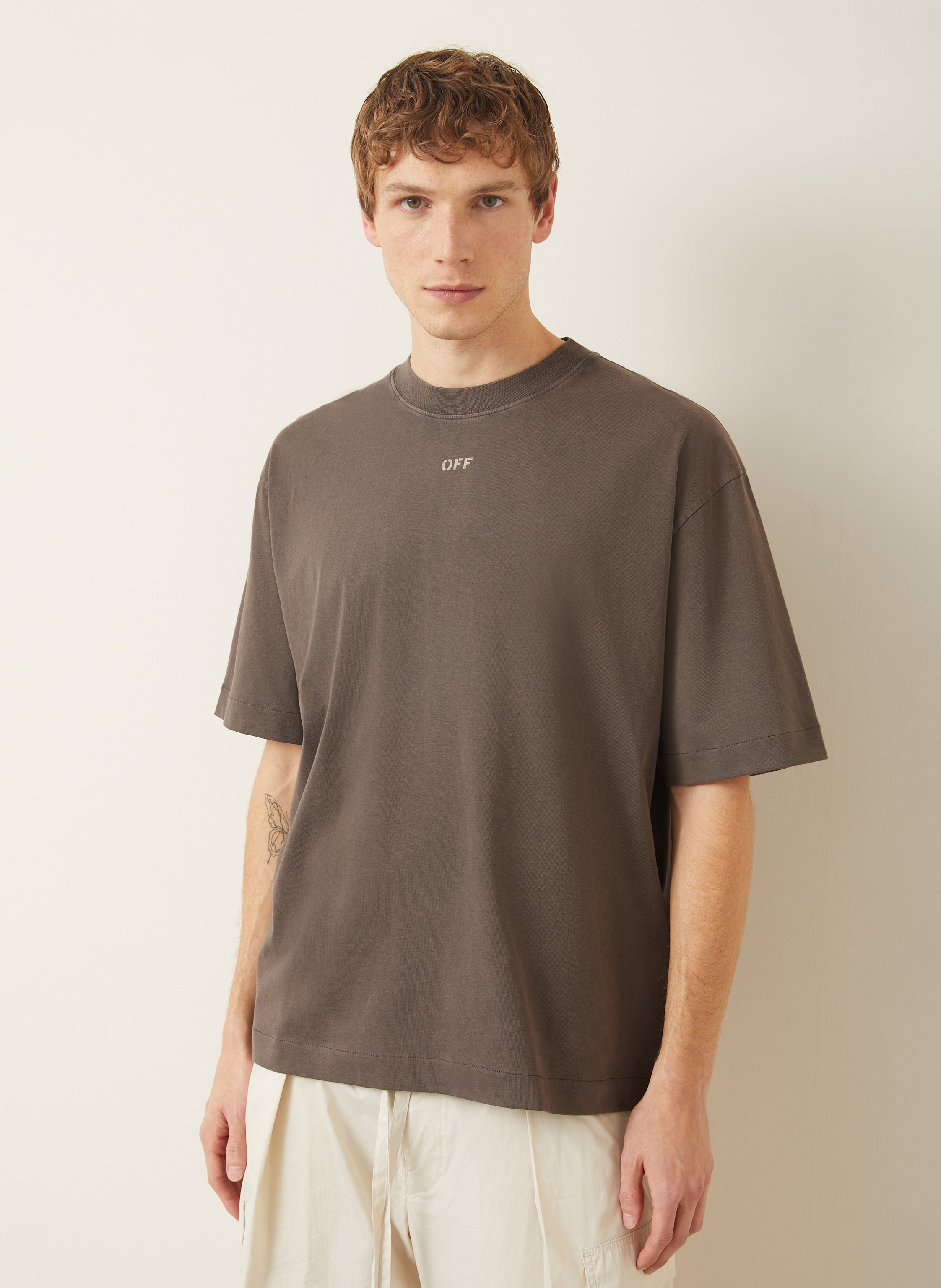 Thumbnail - Off-White T-Shirt Martyrdom braun